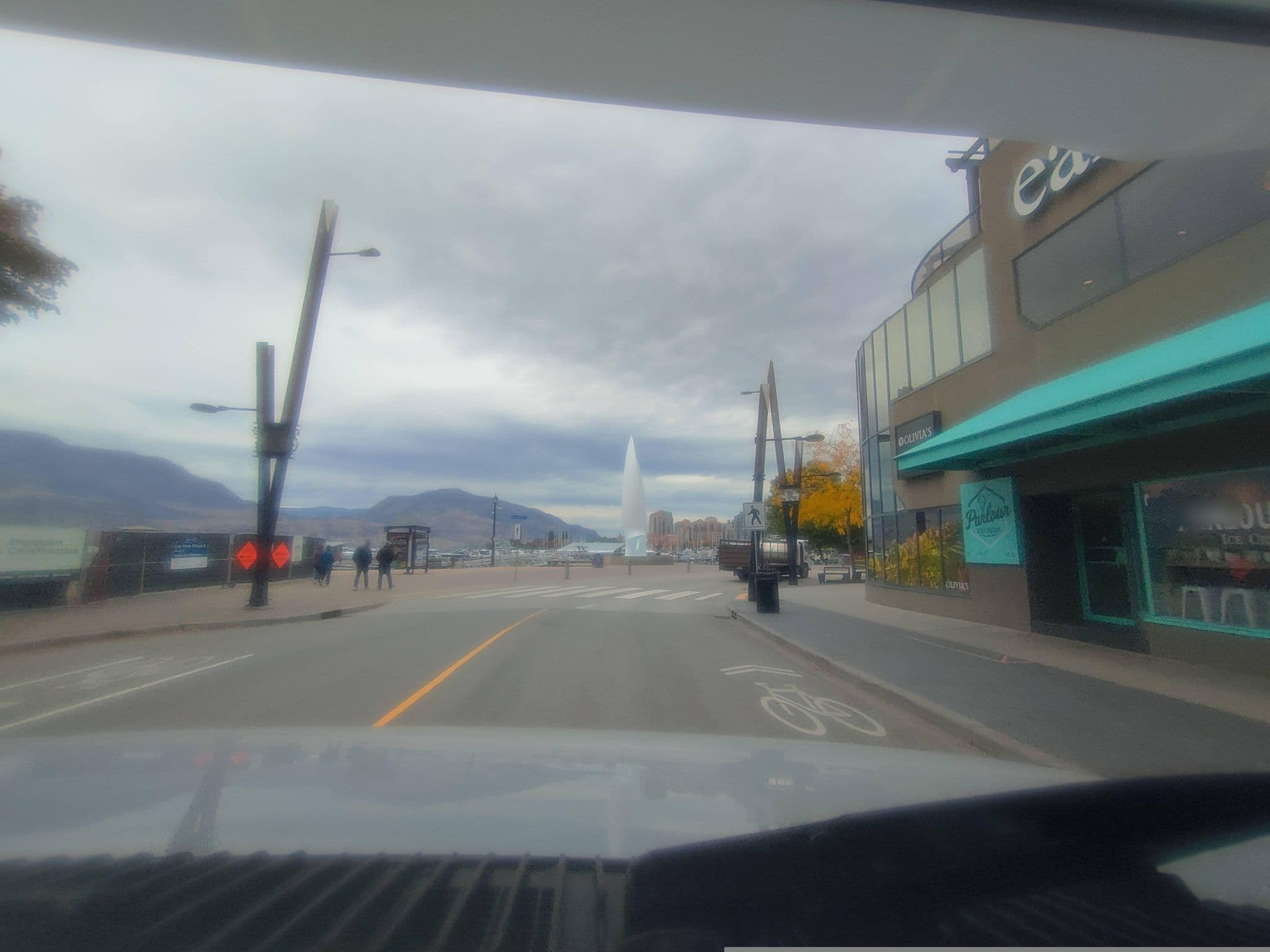 Street view near Urban Shores, Kelowna — © kibour (CC BY-SA · Mapillary)