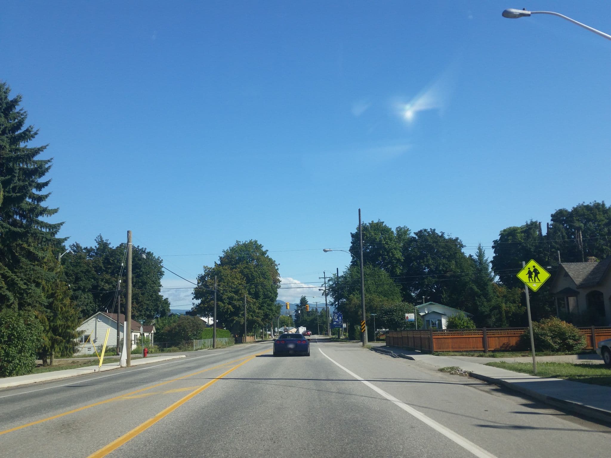 Street view near Cedar Park Inn, Enderby — © rps333 (CC BY-SA · Mapillary)