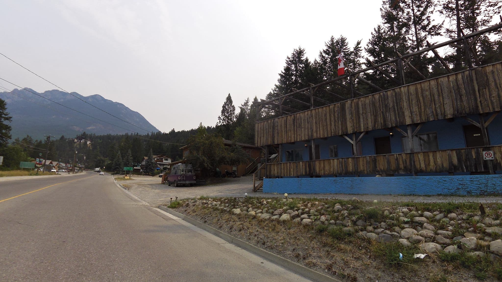Street view near La Siesta Motel, Radium Hot Springs — © rps333 (CC BY-SA · Mapillary)