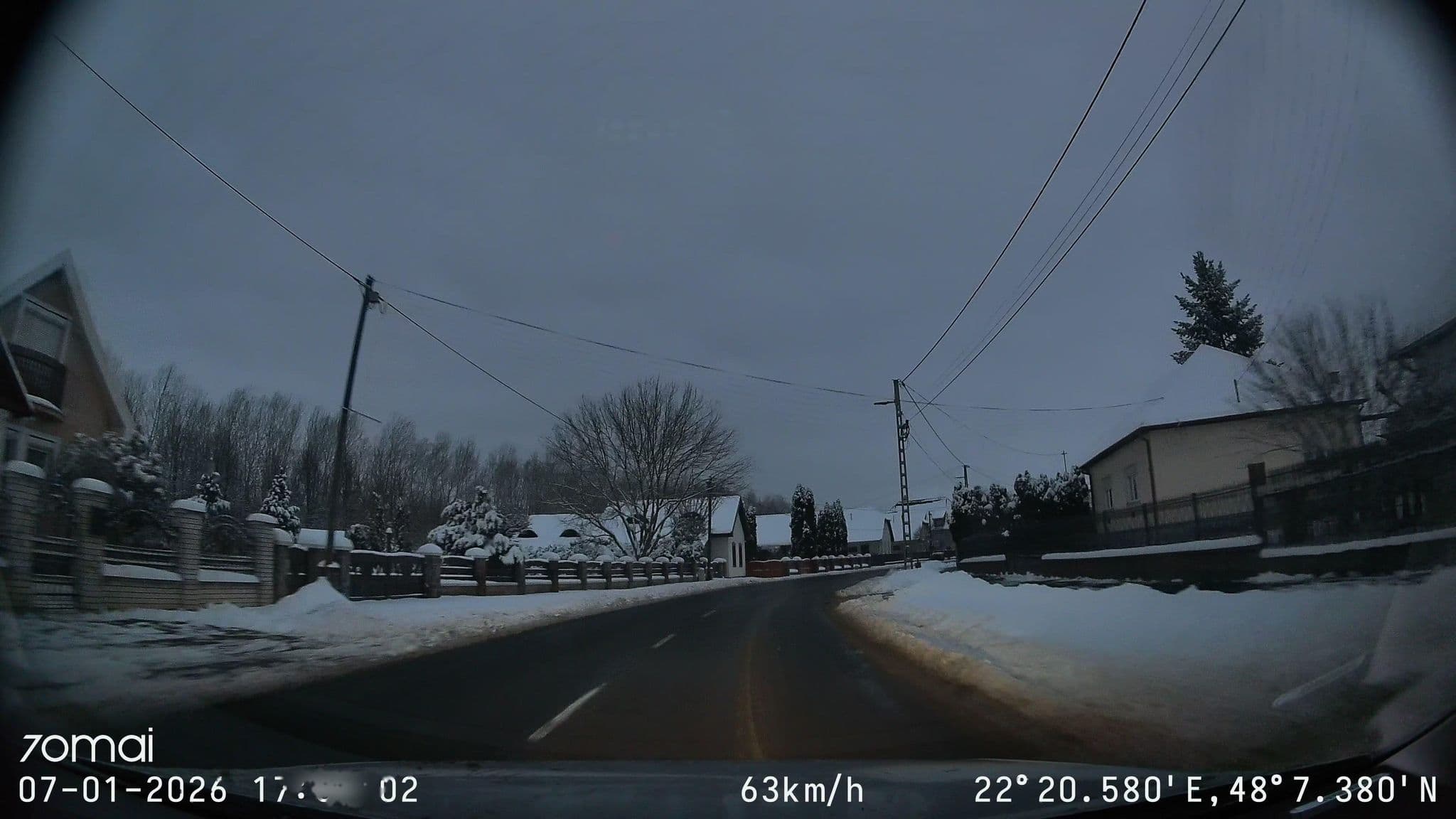 Street view near Vendégház, Vásárosnamény — © doriel (CC BY-SA · Mapillary)