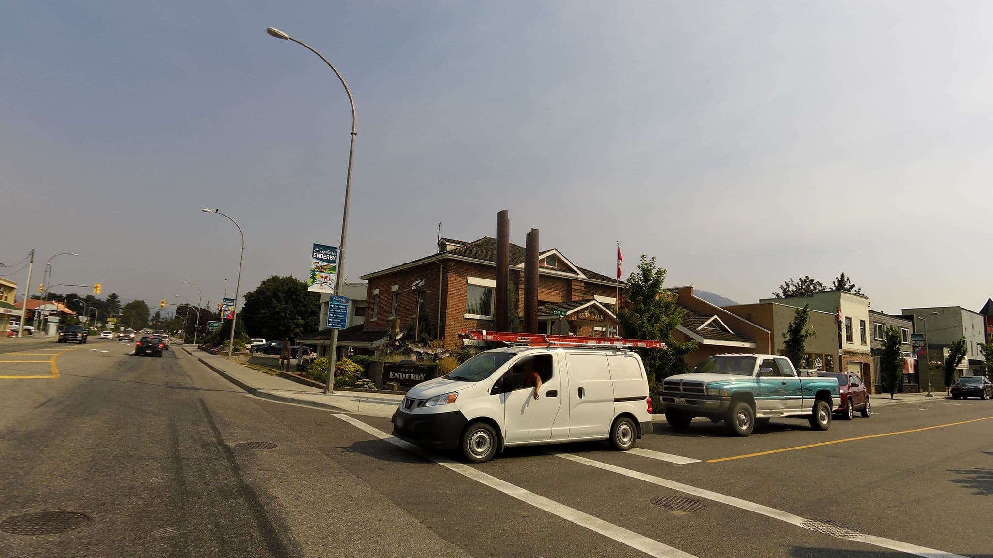 Street view near Enderby Inn Liquor Store, Enderby — © rps333 (CC BY-SA · Mapillary)