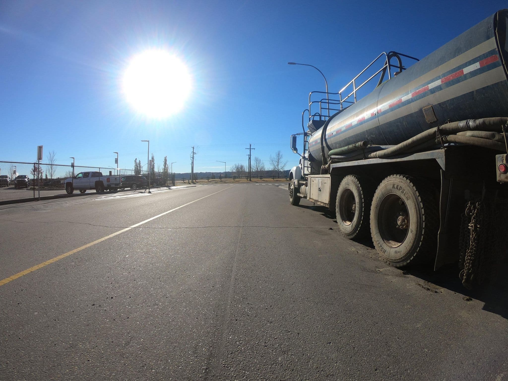 Street view near Bow River Inn, Cochrane — © adamdunn (CC BY-SA · Mapillary)