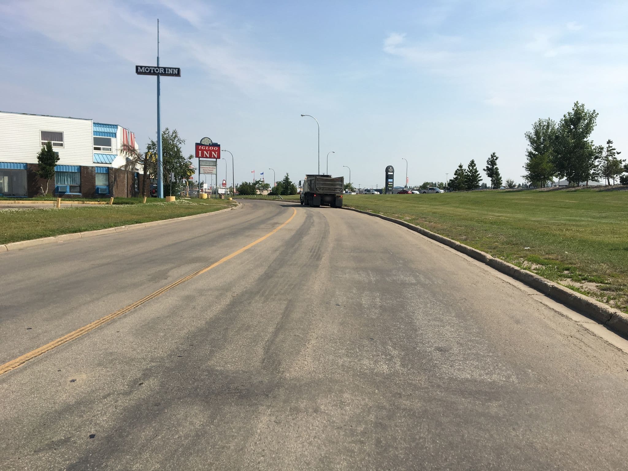 Street view near Wyndham Hotels & Resorts, Grande Prairie — © alexthepuffin (CC BY-SA · Mapillary)