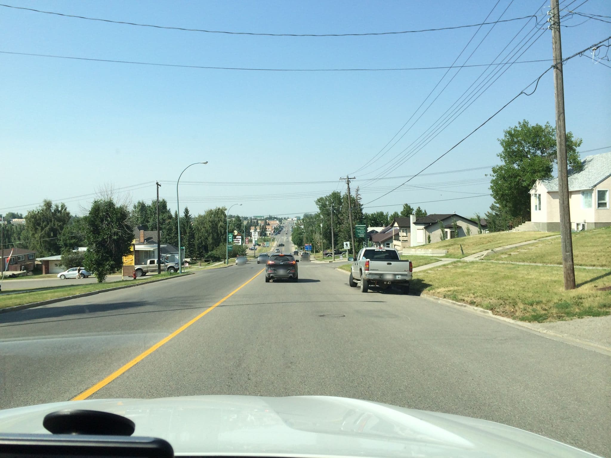 Street view near King Edward Hotel, Cardston — © anavz (CC BY-SA · Mapillary)