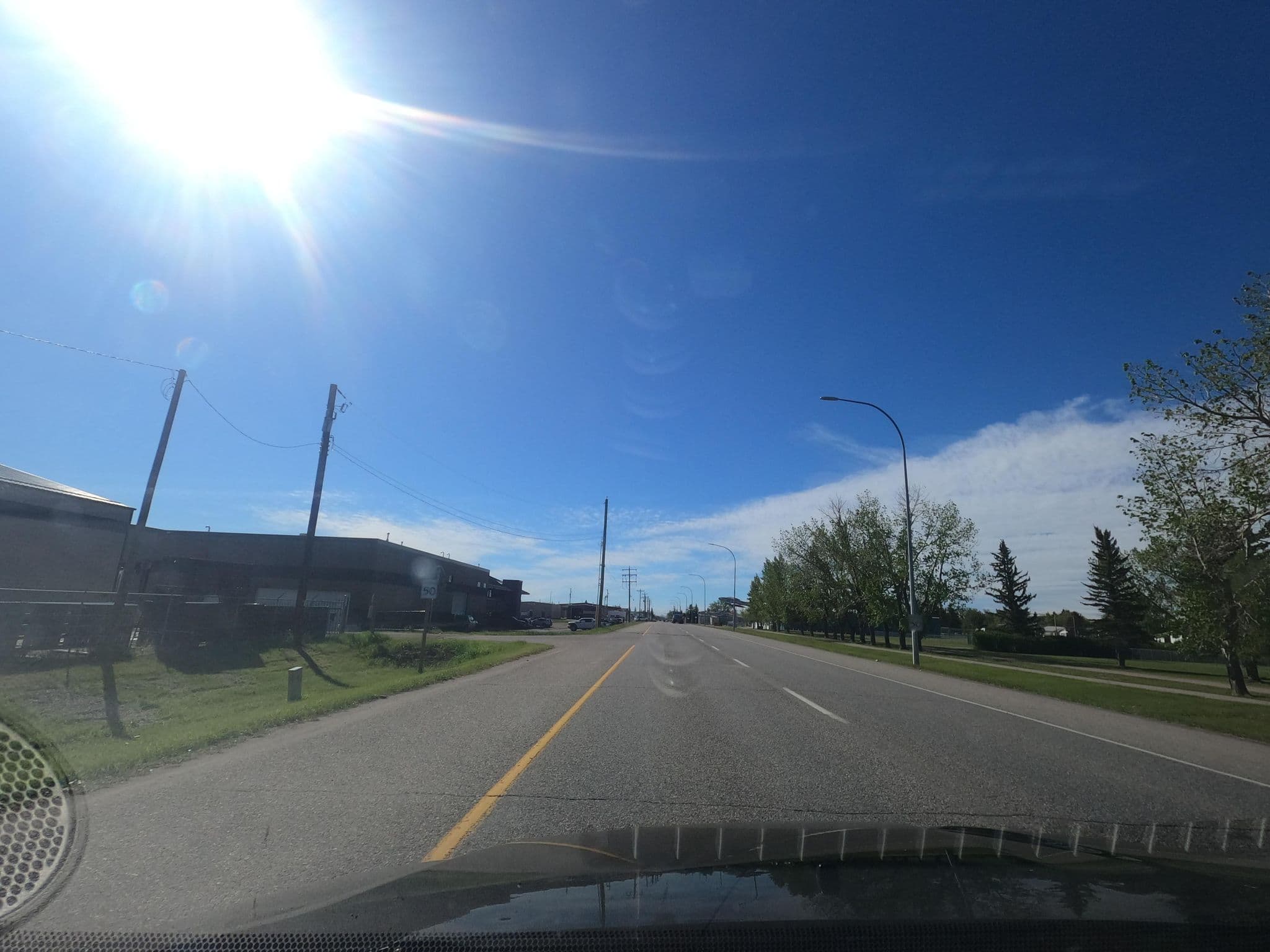 Street view near Sonneheim, Nanton — © plan_c (CC BY-SA · Mapillary)