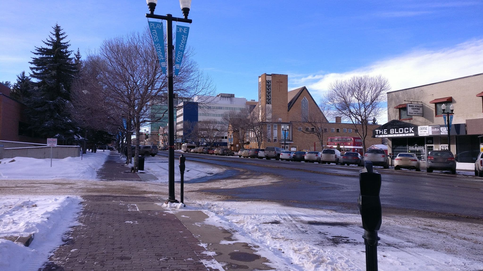 Street view near Life Long Learning Council of Red Deer, Red Deer — © adventurbuffalo (CC BY-SA · Mapillary)