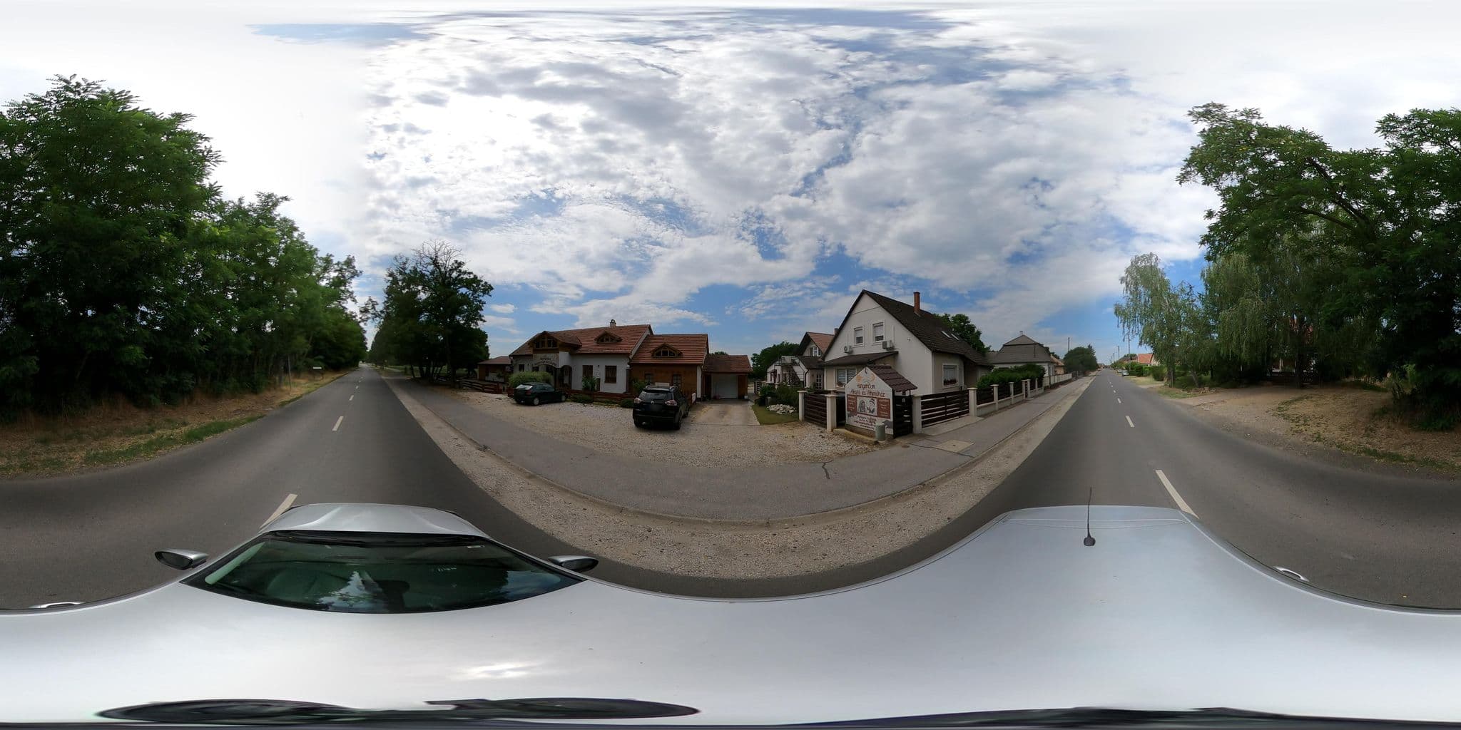 Street view near Hungaricum Panzió, Máriapócs — © vst (CC BY-SA · Mapillary)
