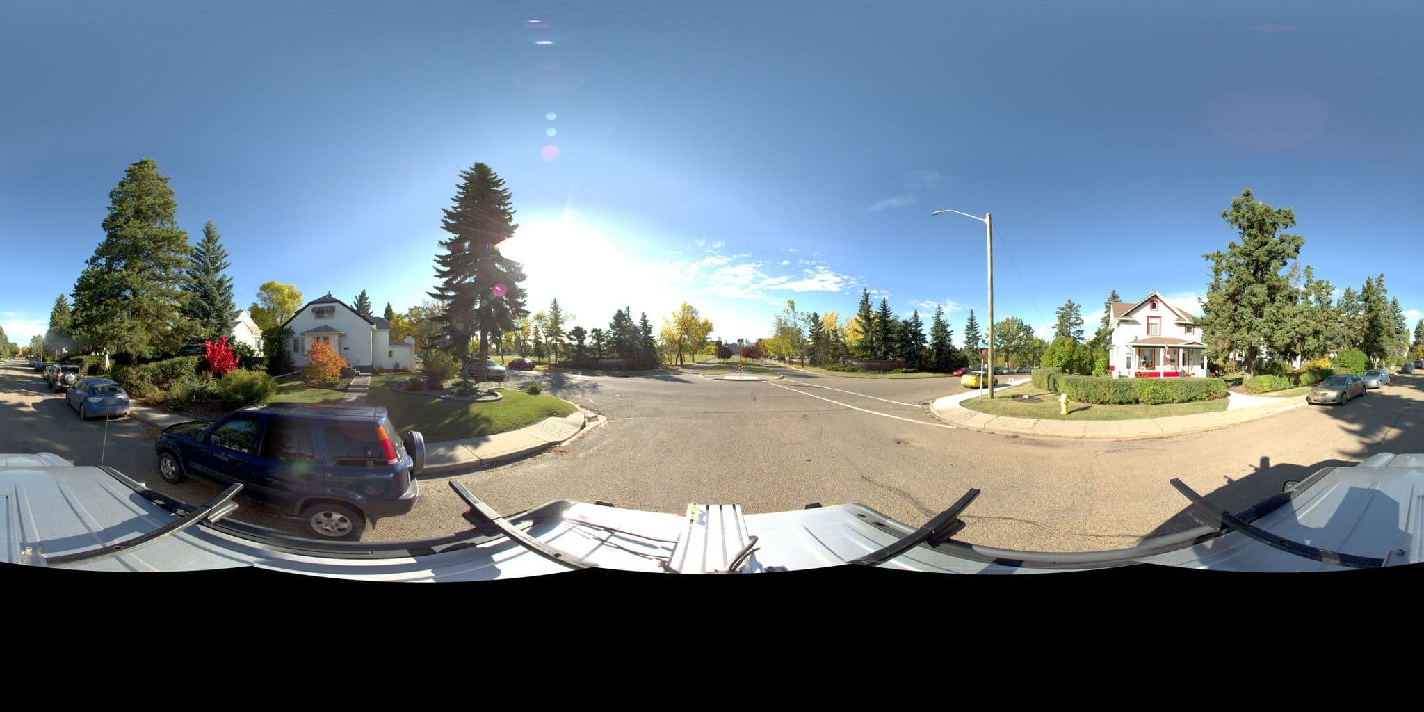 Street view near Campus Rose Inn B & B, Camrose — © spread3 (CC BY-SA · Mapillary)