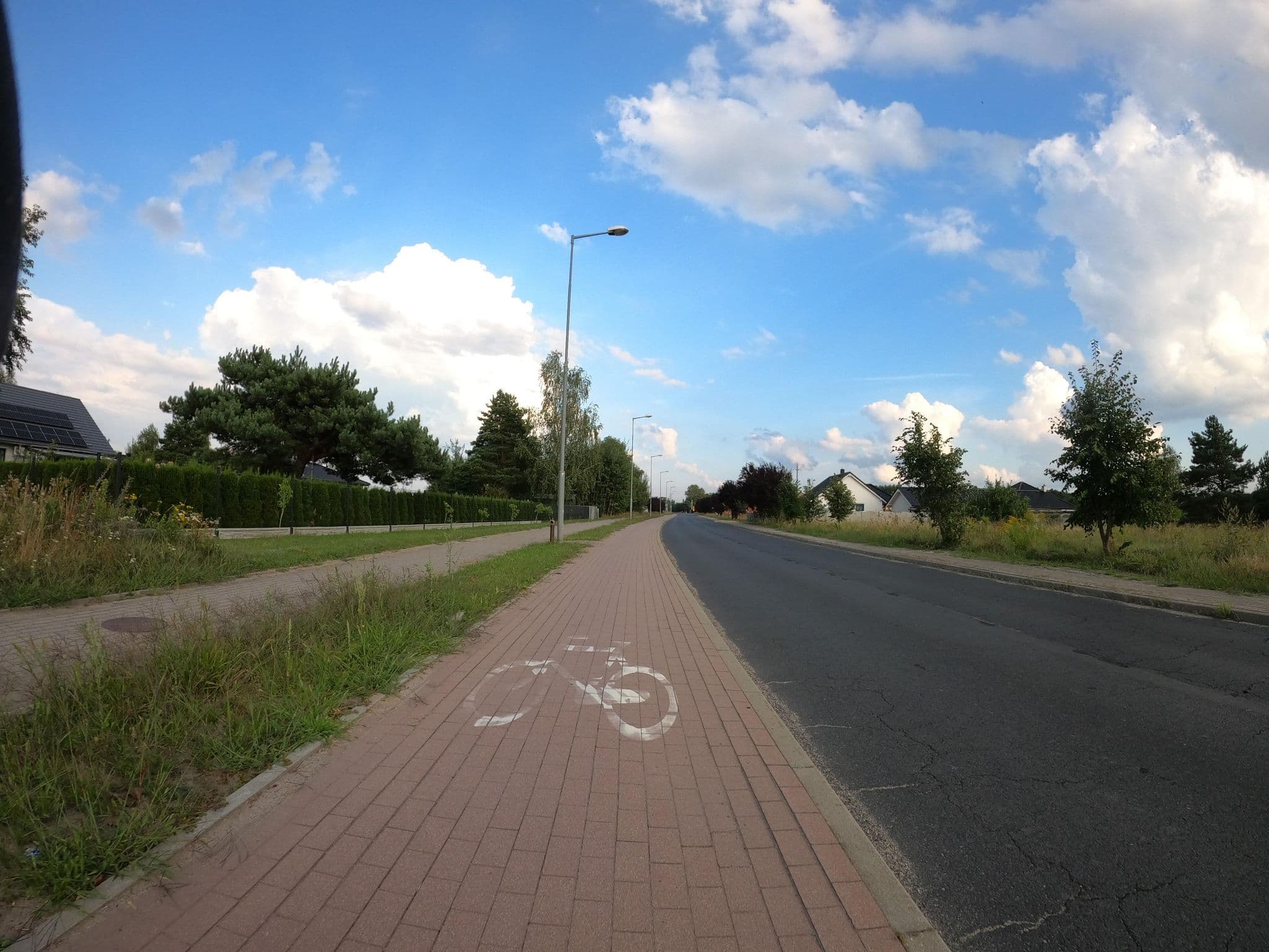 Street view near Carllo SC. Dom weselny. Olechnowska M.K., Szprotawa — © masterofnoroad (CC BY-SA · Mapillary)