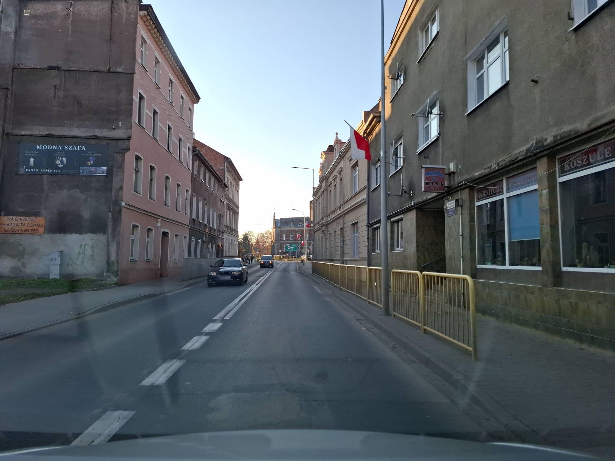 Street view near P. P. H. U. Hen-Mar Henryk Janków i Marek Janków, Żagań — © masterofnoroad (CC BY-SA · Mapillary)