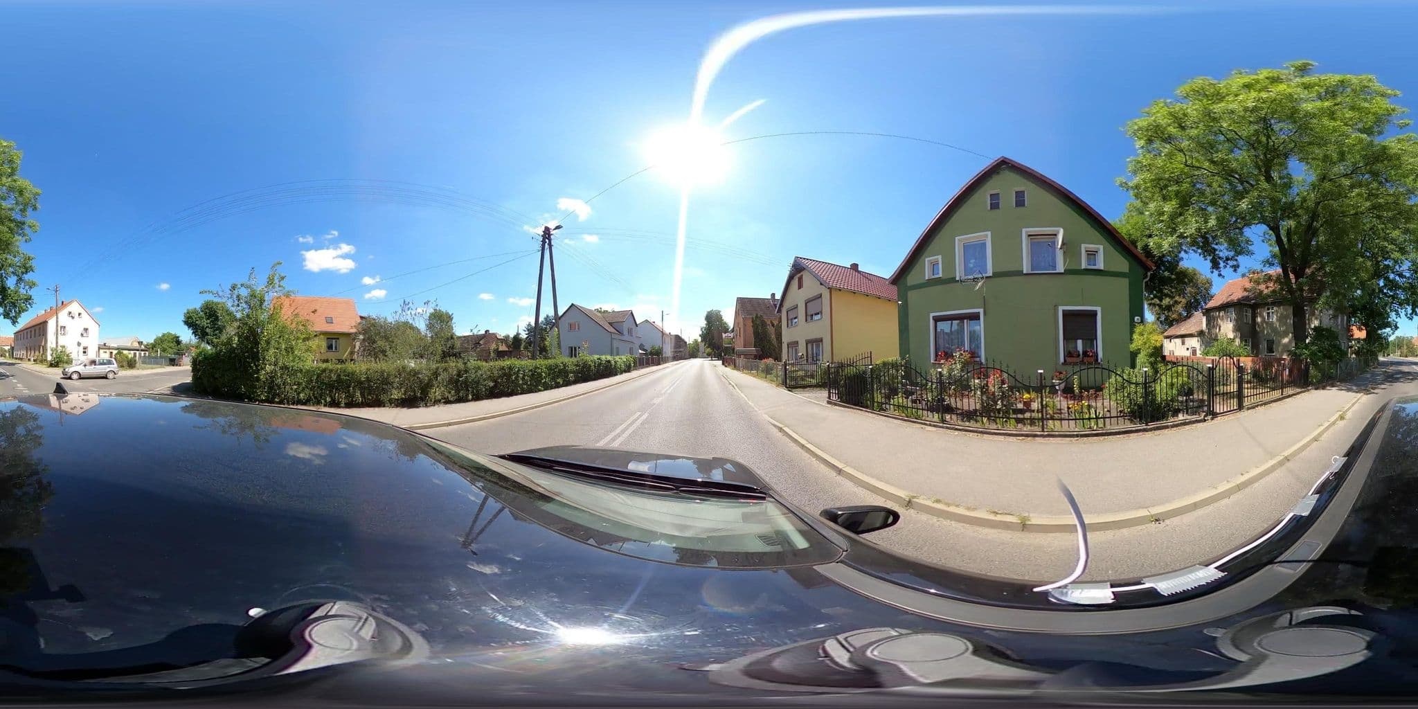 Street view near Sawanna. Zajazd, restauracja, Pieńsk — © mtarnowyfonditel (CC BY-SA · Mapillary)