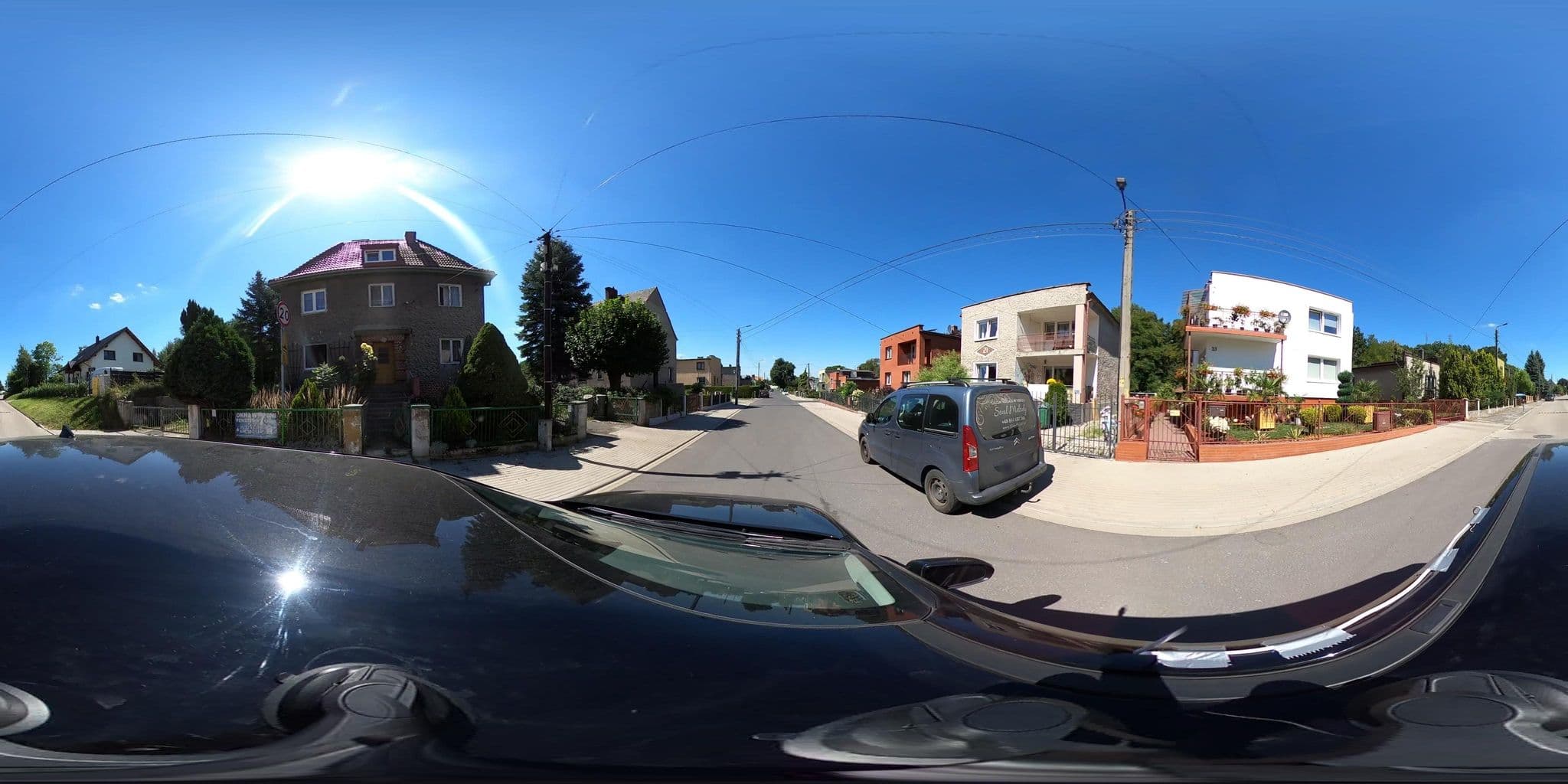 Street view near Dragan Jan. Kwatery prywatne, Pieńsk — © mtarnowyfonditel (CC BY-SA · Mapillary)