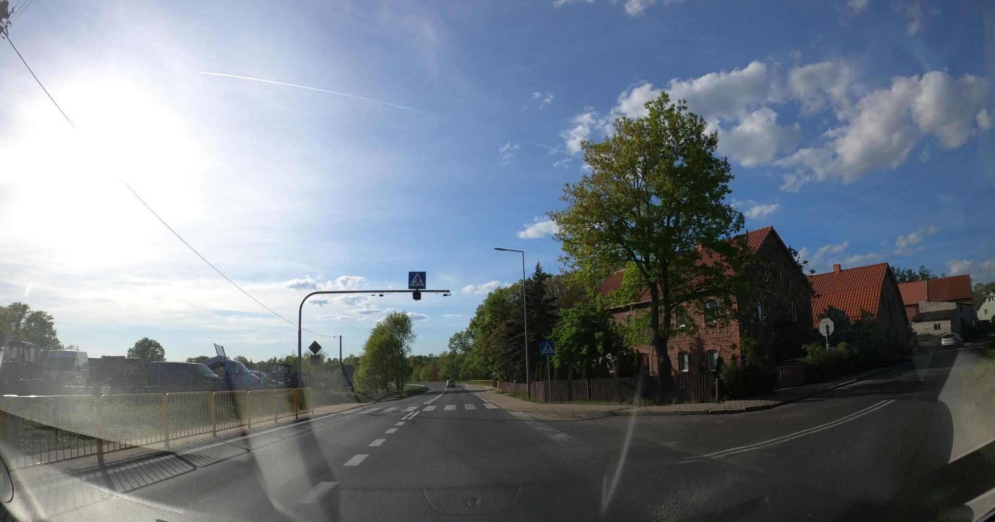 Street view near Pensjonat Avalon, Nowogrodziec — © masterofnoroad (CC BY-SA · Mapillary)