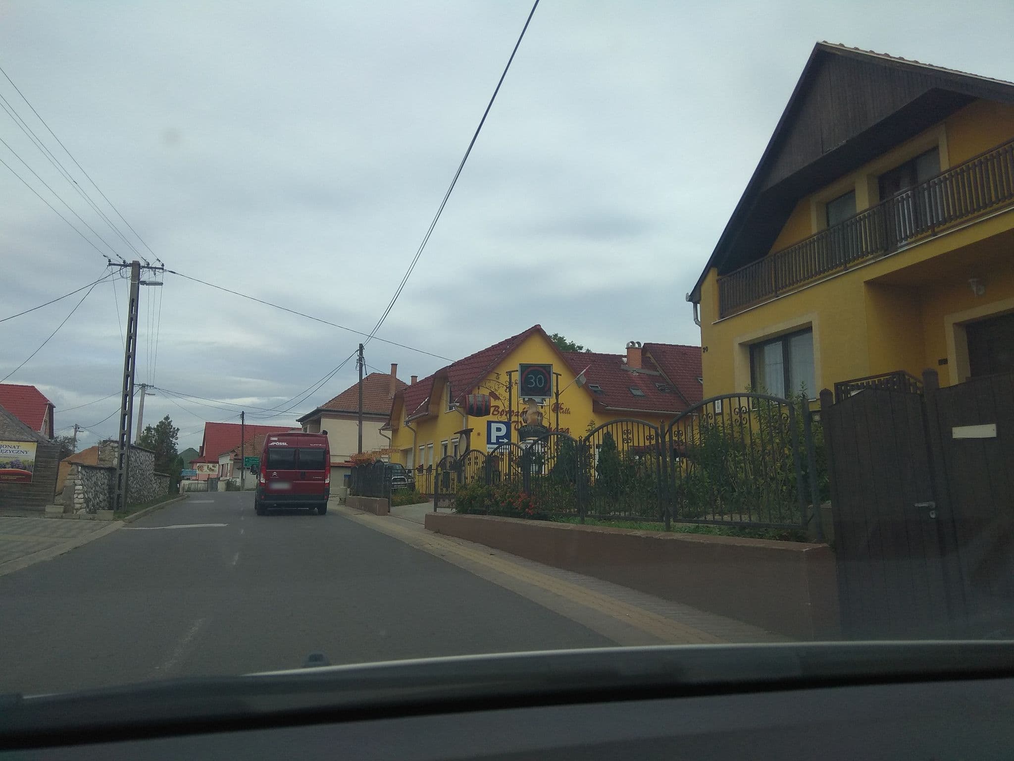 Street view near Petrény Borpanzió, Egerszalók — © dyaz (CC BY-SA · Mapillary)