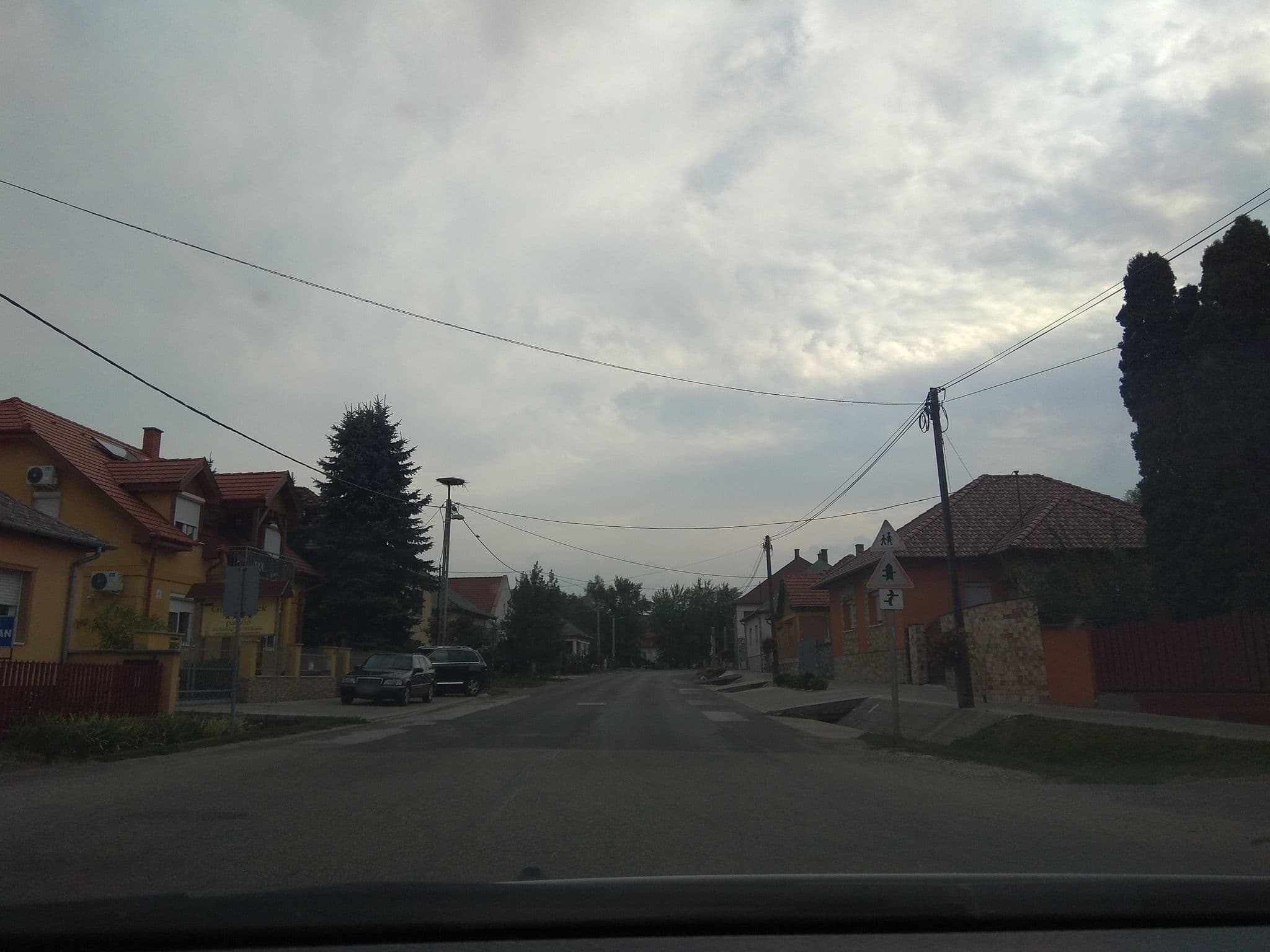 Street view near Diána Apartman, Egerszalók — © dyaz (CC BY-SA · Mapillary)