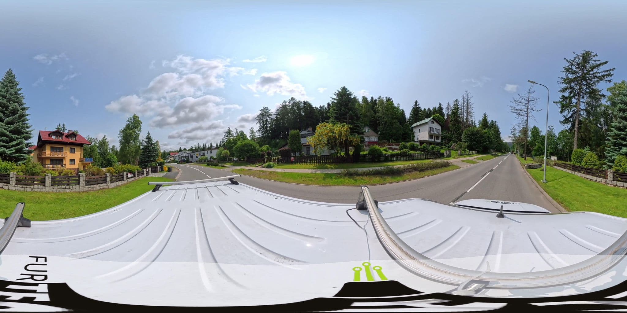 Street view near Willa Pawel, Karpacz — © Davvid23 (CC BY-SA · Mapillary)