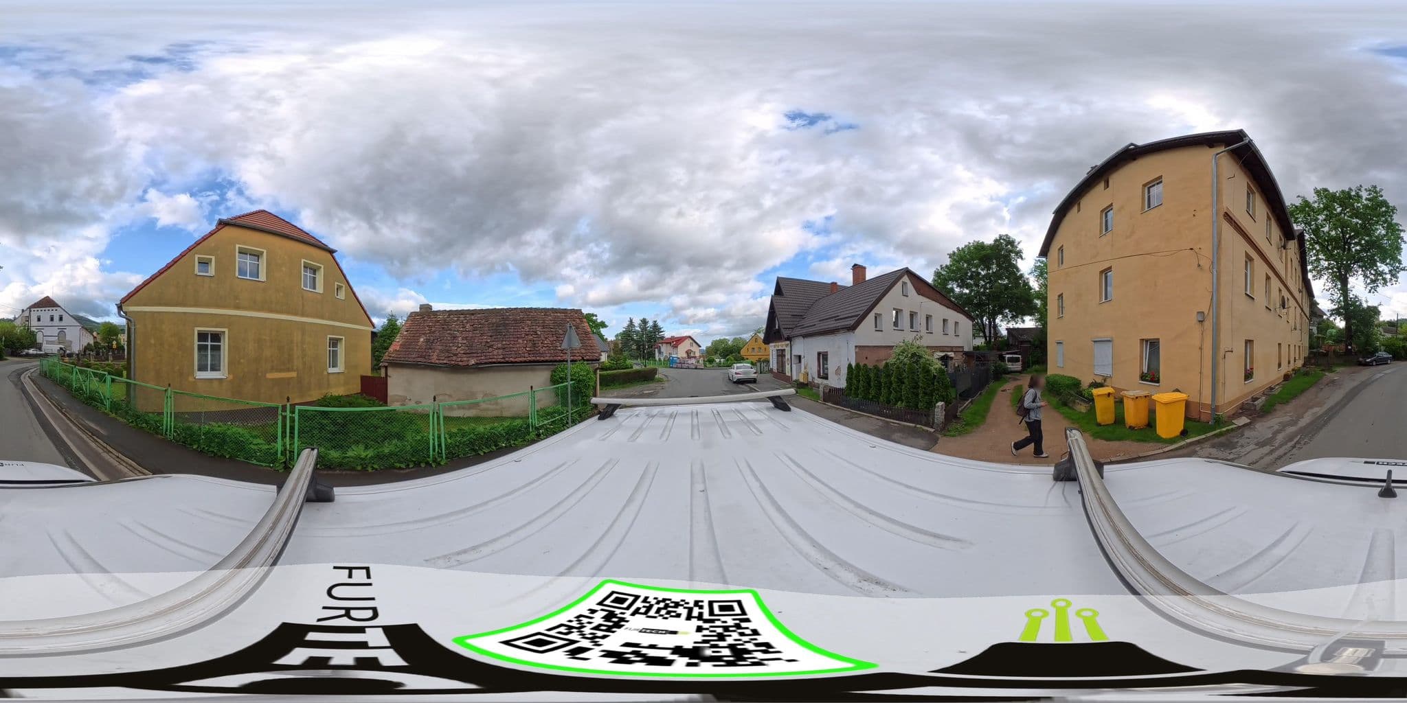Street view near Brząkała Zuzanna. Wynajem kwater, Sosnówka — © Davvid23 (CC BY-SA · Mapillary)