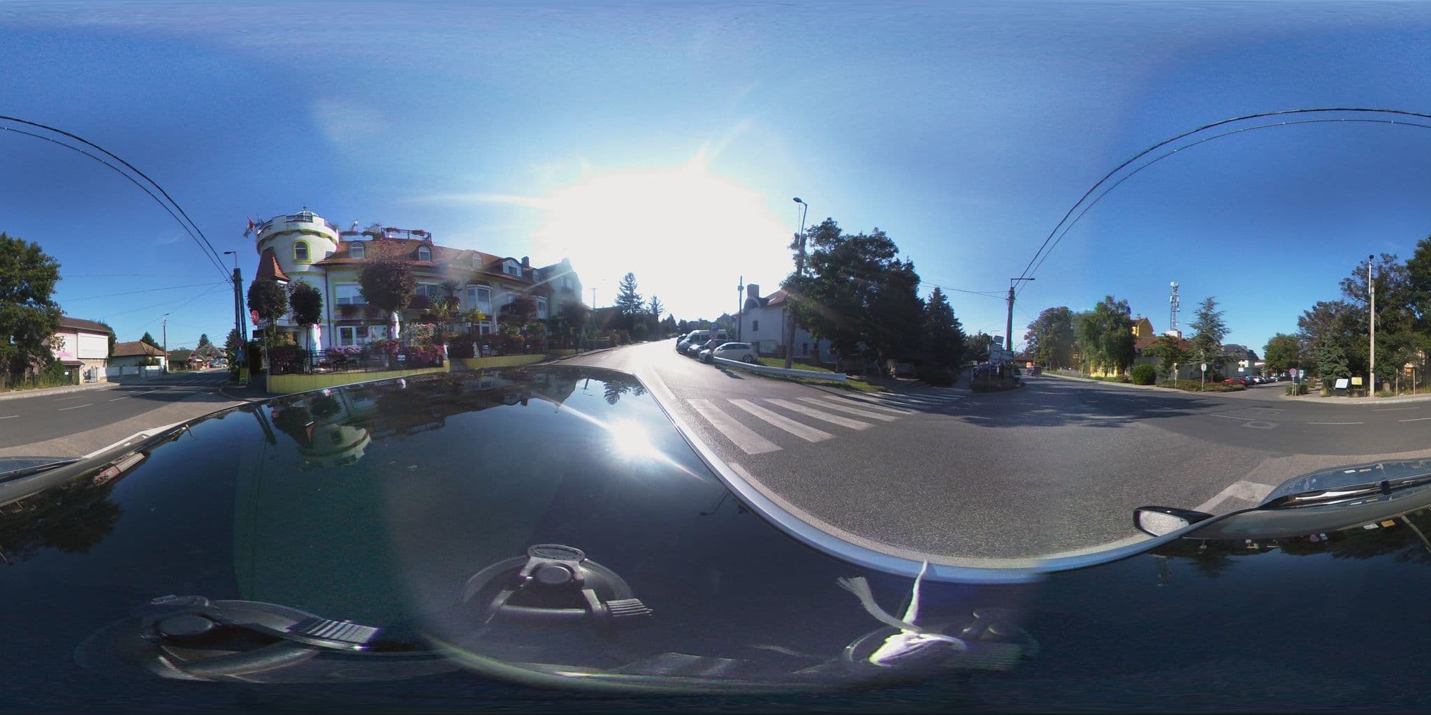 Street view near Centrum vendégház, Fonyód — © kami911 (CC BY-SA · Mapillary)