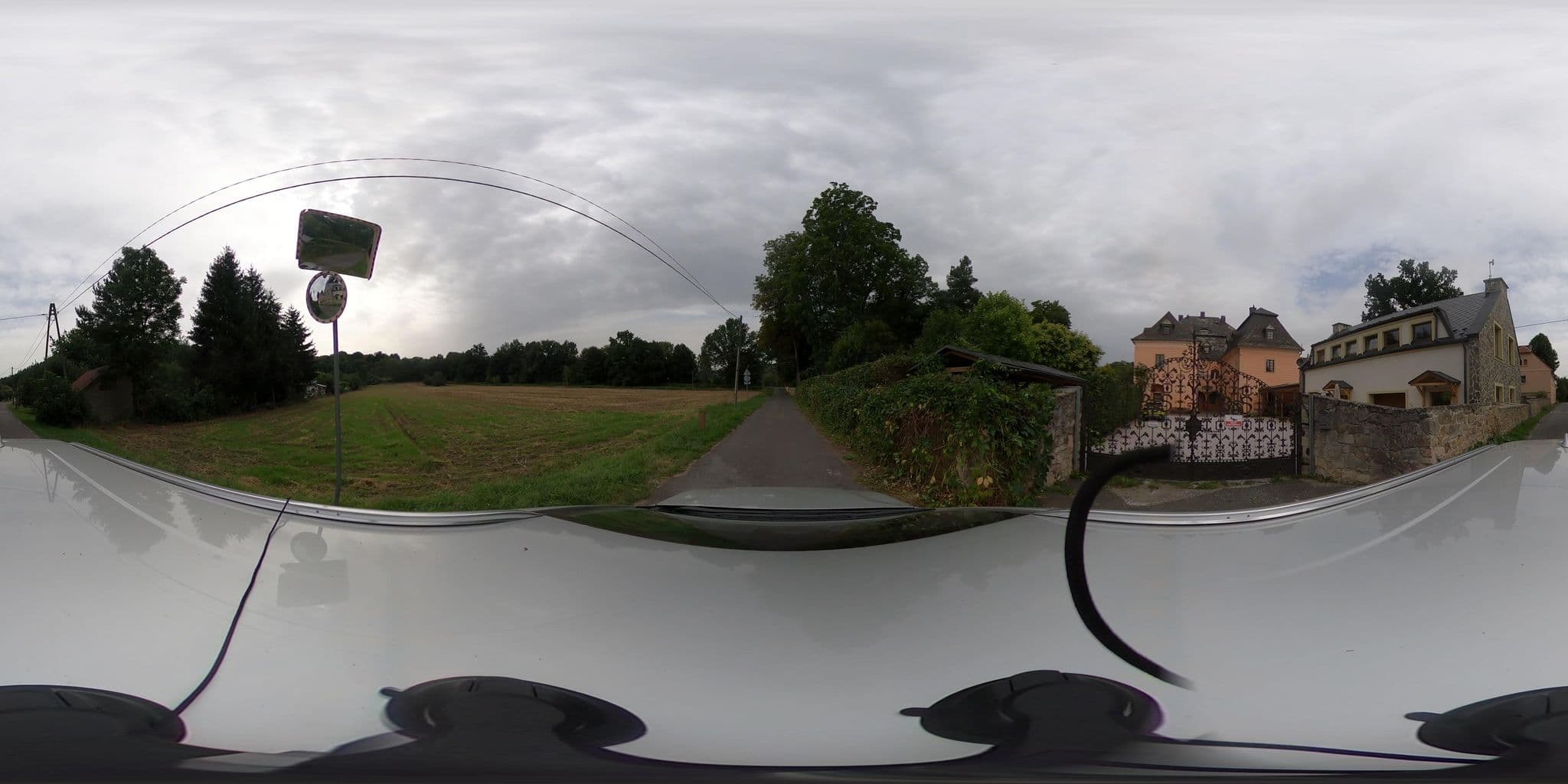 Street view near Pałac Książęcy, Wleń — © TomekG (CC BY-SA · Mapillary)