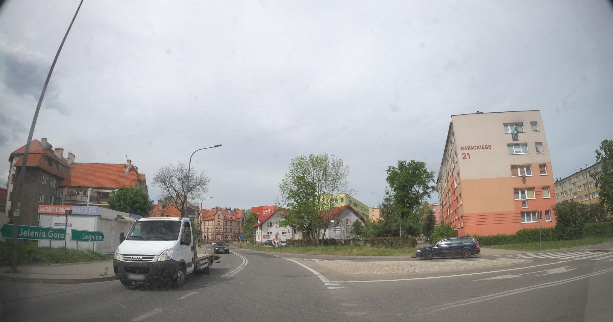 Street view near Powiatowy Zespół Schronisk Młodzieżowych w Jaworze, Jawor — © masterofnoroad (CC BY-SA · Mapillary)