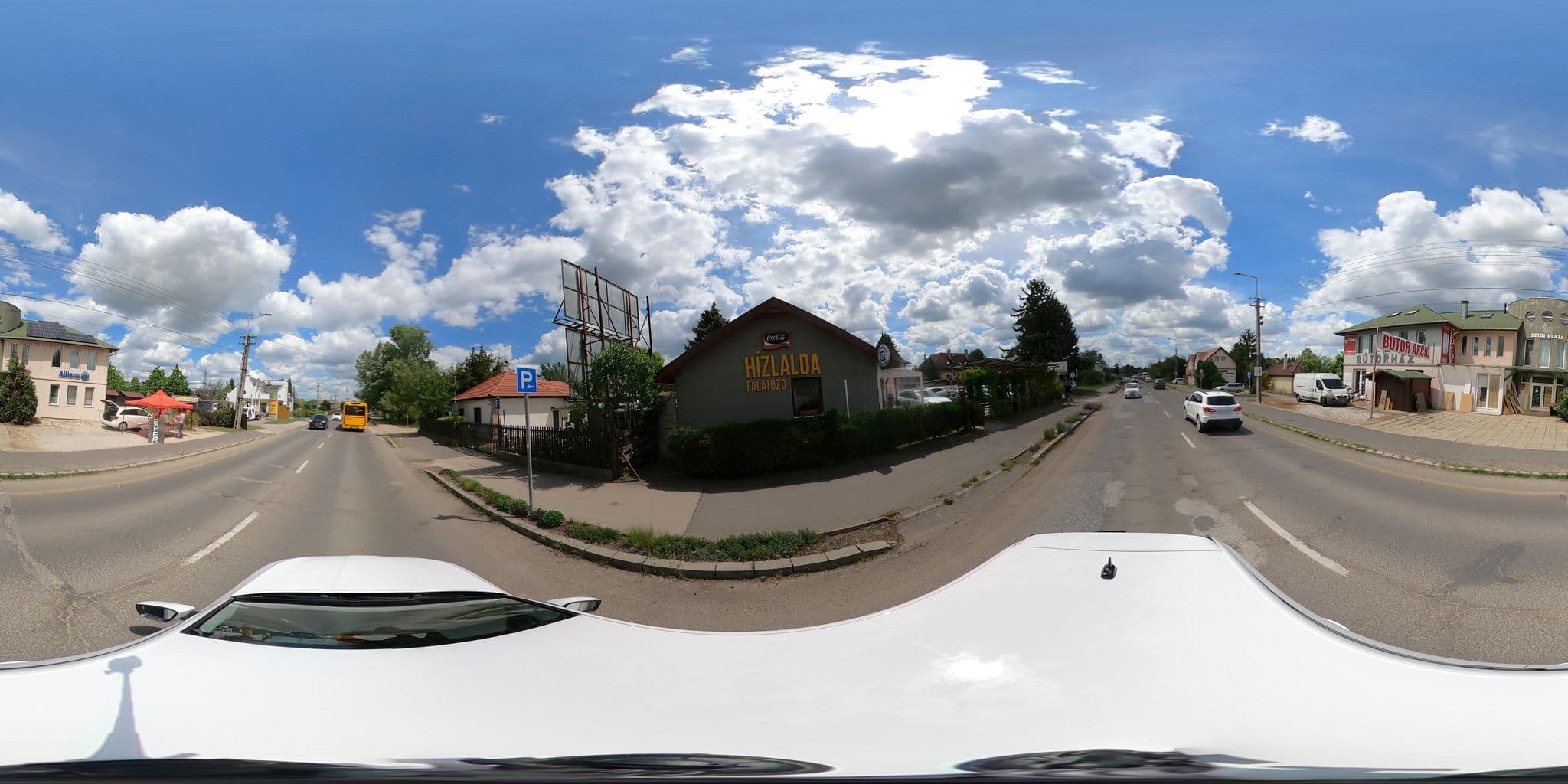 Street view near Villa Info, Gárdony — © vst (CC BY-SA · Mapillary)