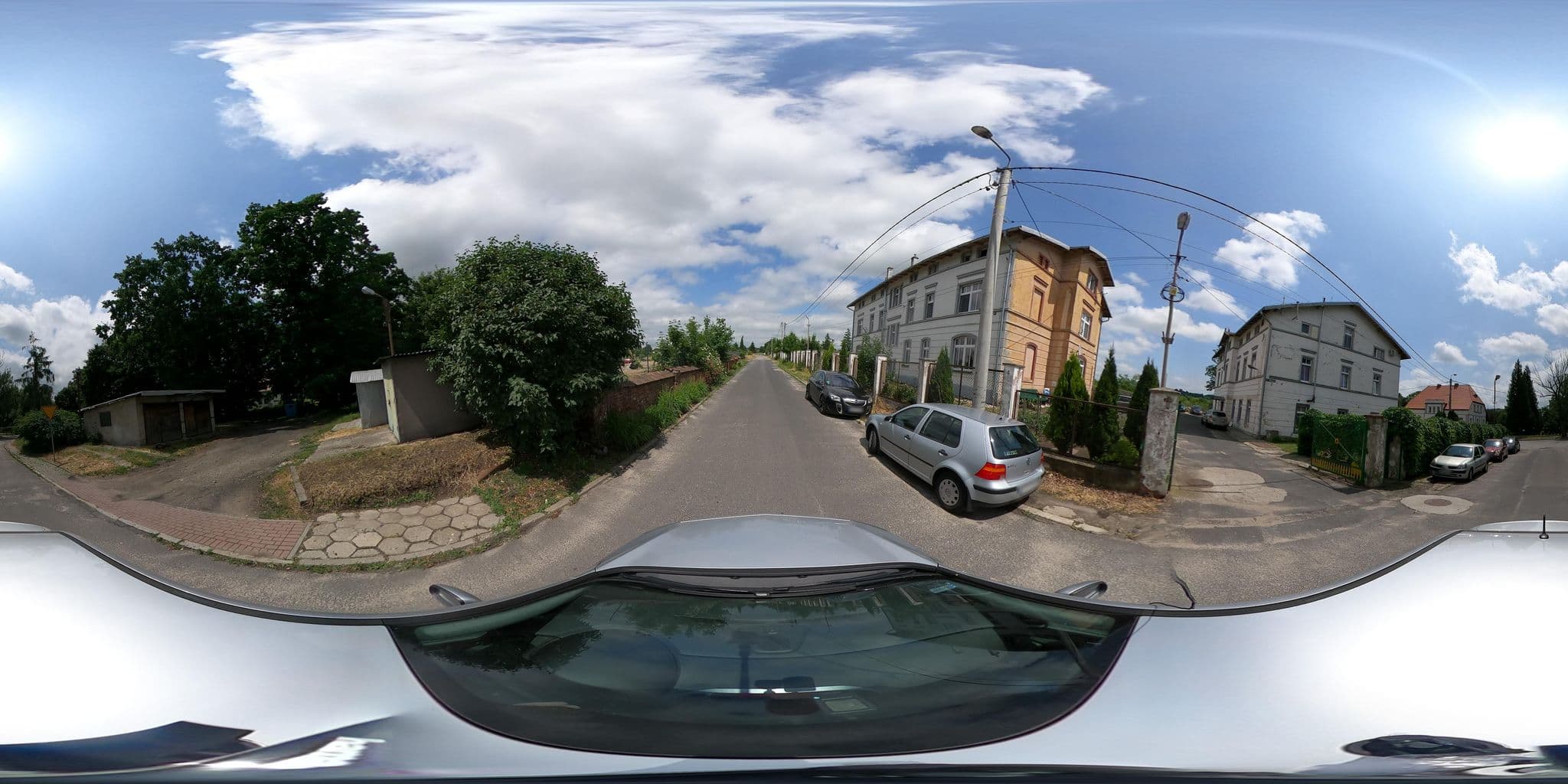 Street view near Hotelik Dominik. Pokoje, noclegi, Otmuchów — © artur007 (CC BY-SA · Mapillary)