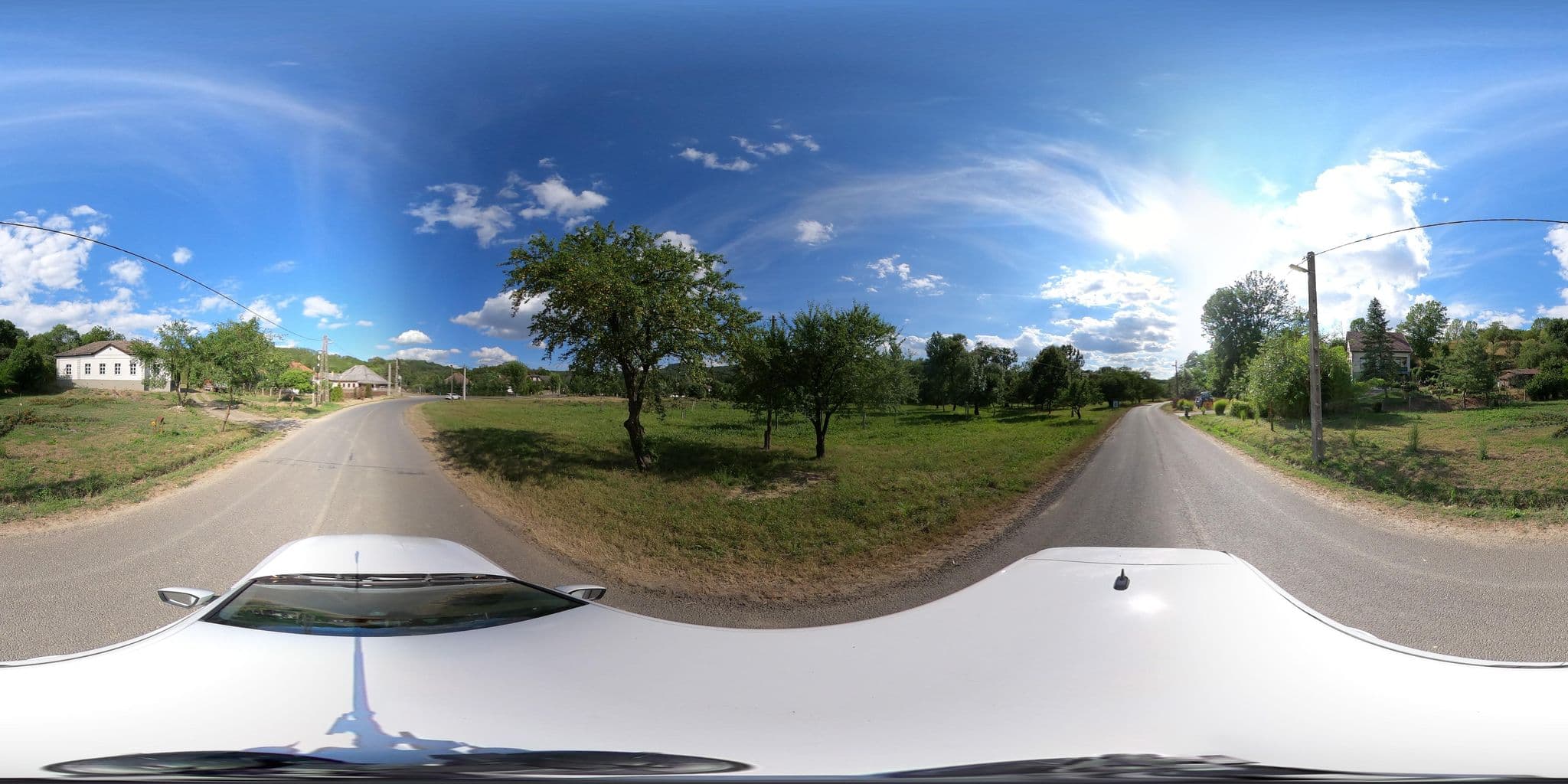 Street view near Szandai önkormányzat vendégháza, Bercel — © vst (CC BY-SA · Mapillary)