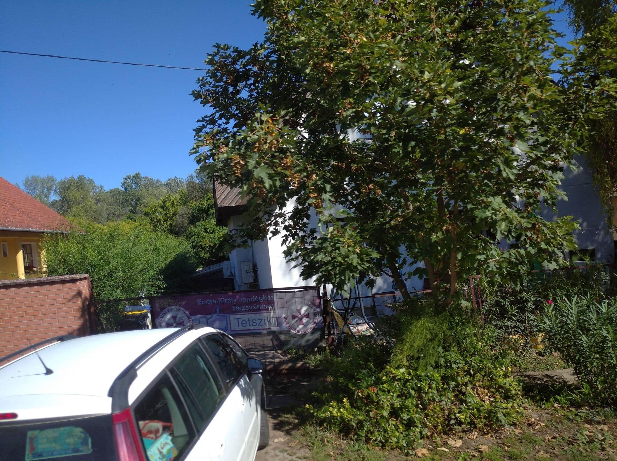 Street view near Endre Király Vendégház, Rákóczifalva — © grozsa11 (CC BY-SA · Mapillary)