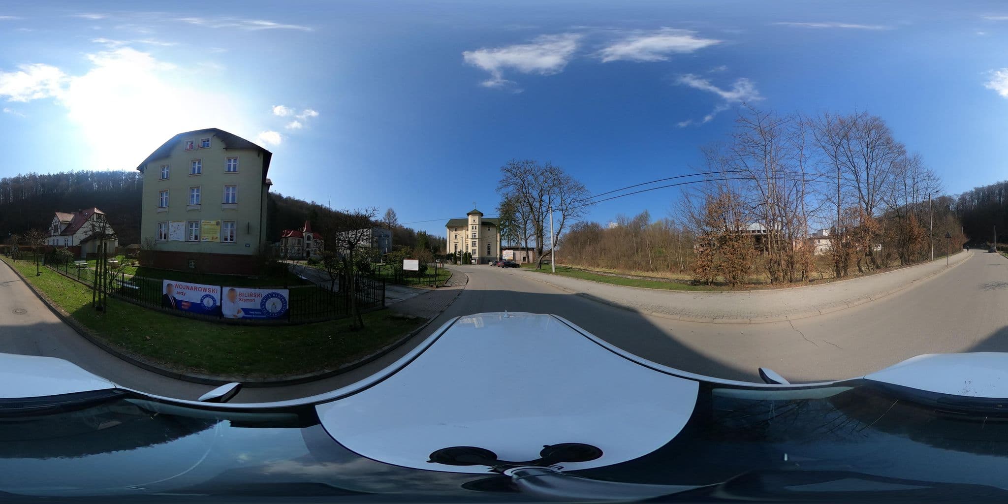 Street view near Czerwony Kozioł, Głuchołazy — © altaaro (CC BY-SA · Mapillary)