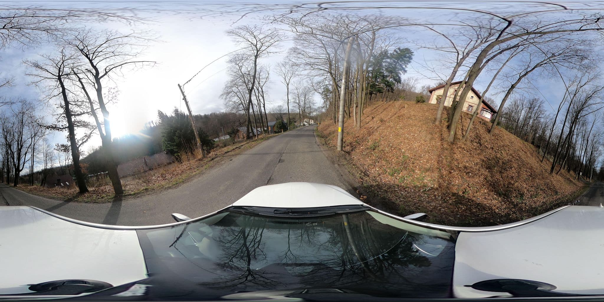 Street view near Hotele Gorzelanny Sp z o o Spółka komandytowa, Moszczanka — © altaaro (CC BY-SA · Mapillary)
