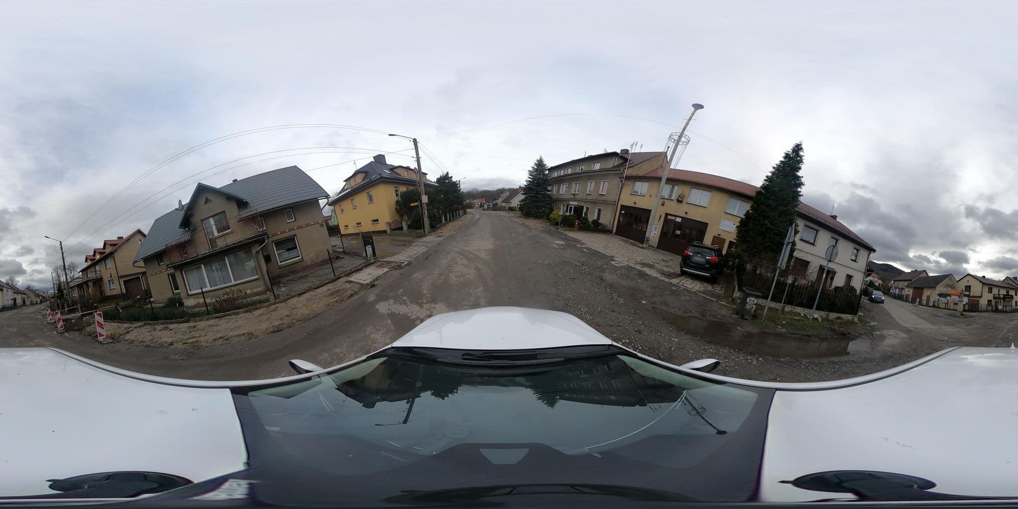 Street view near Cafe Video. Bojanowski A., Głuchołazy — © altaaro (CC BY-SA · Mapillary)