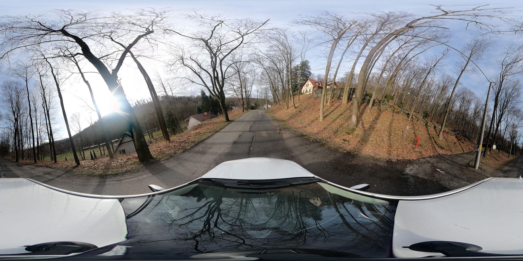 Street view near Wynajem Pokoi. Nowak Wiesław Głuchołazy, Moszczanka — © altaaro (CC BY-SA · Mapillary)