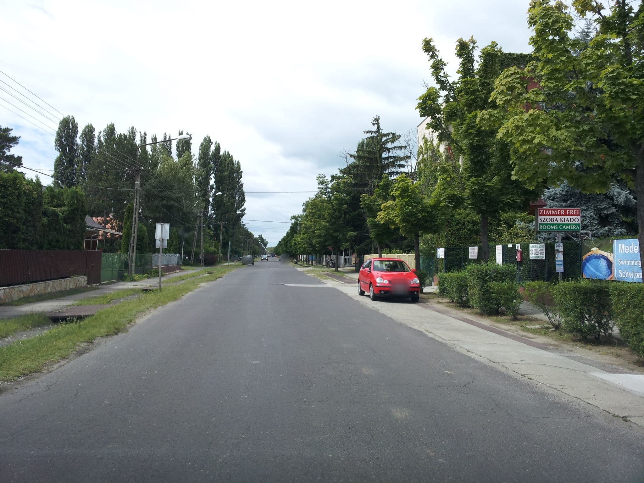Street view near See Panzió, Siófok — © kolesajr (CC BY-SA · Mapillary)