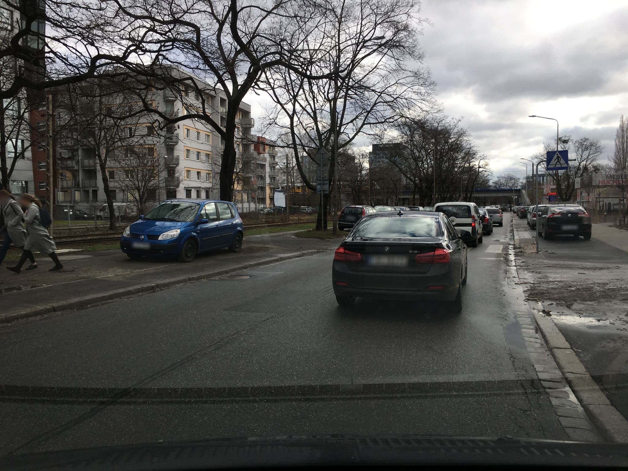 Street view near Student Depot Wrocław, Gądów Mały — © misiekwr (CC BY-SA · Mapillary)