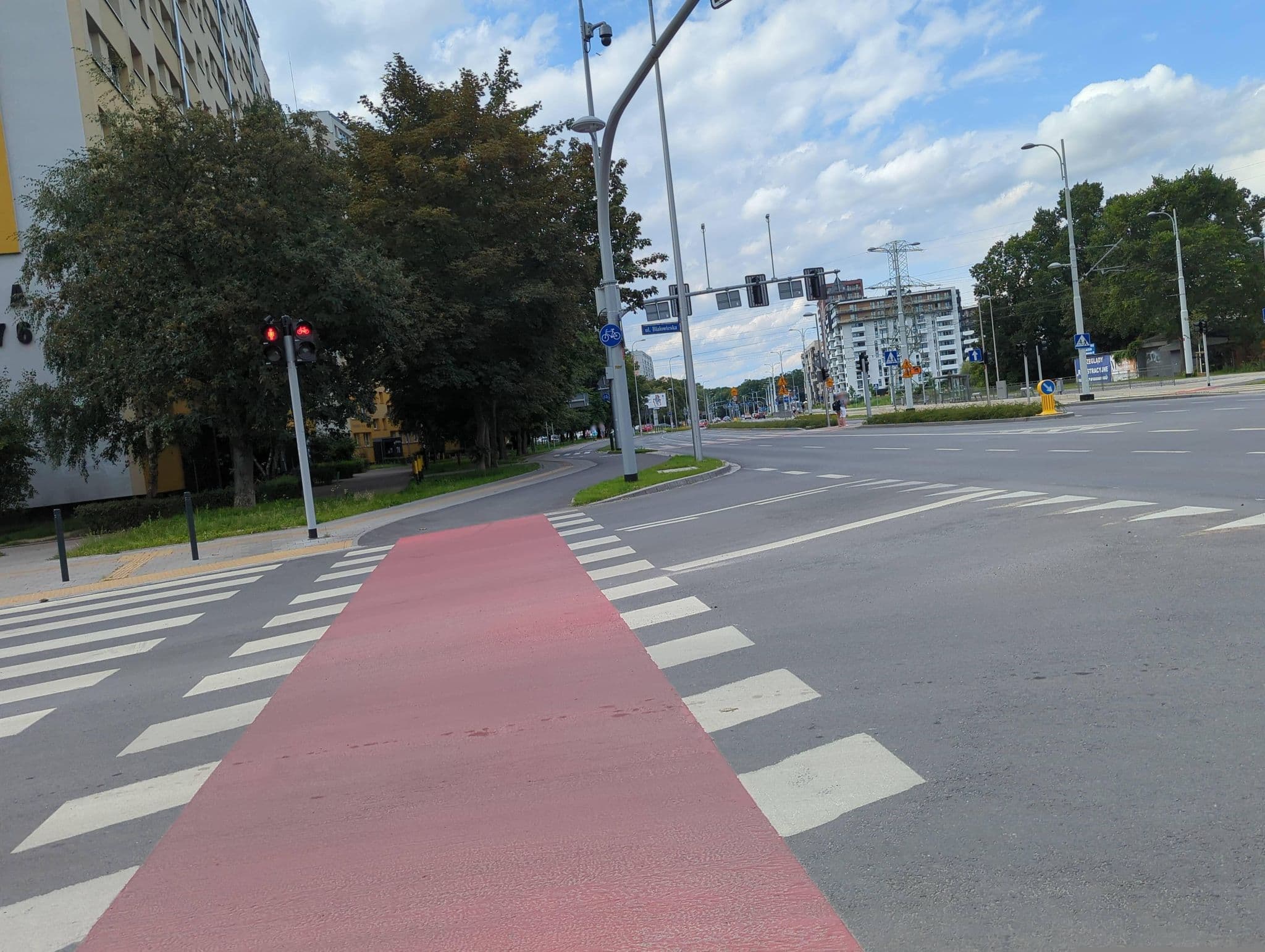 Street view near Piast. Hotel, Gądów Mały — © danvyr (CC BY-SA · Mapillary)