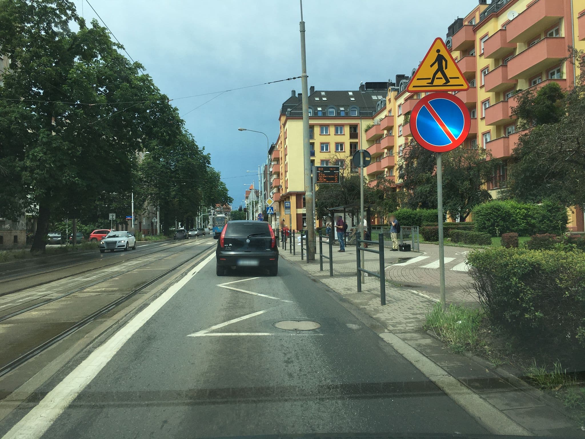 Street view near Invite Hotels Sp. z o.o., Huby — © misiekwr (CC BY-SA · Mapillary)