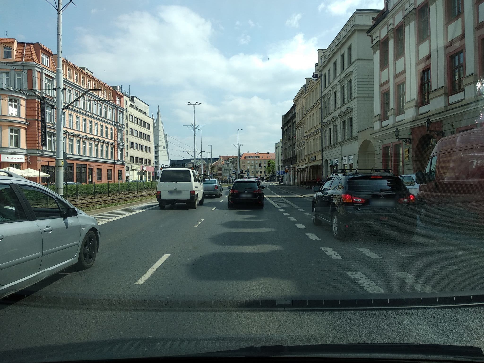 Street view near Pokoje Goscinne, Wrocław — © misiekwr (CC BY-SA · Mapillary)