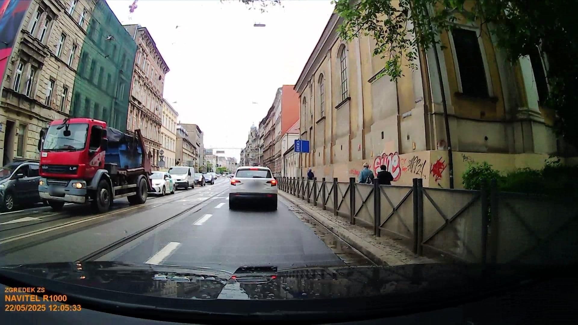 Street view near Kwatery dla Firm Marcin Bobało, Rejon ulicy Traugutta — © d3mol3k (CC BY-SA · Mapillary)