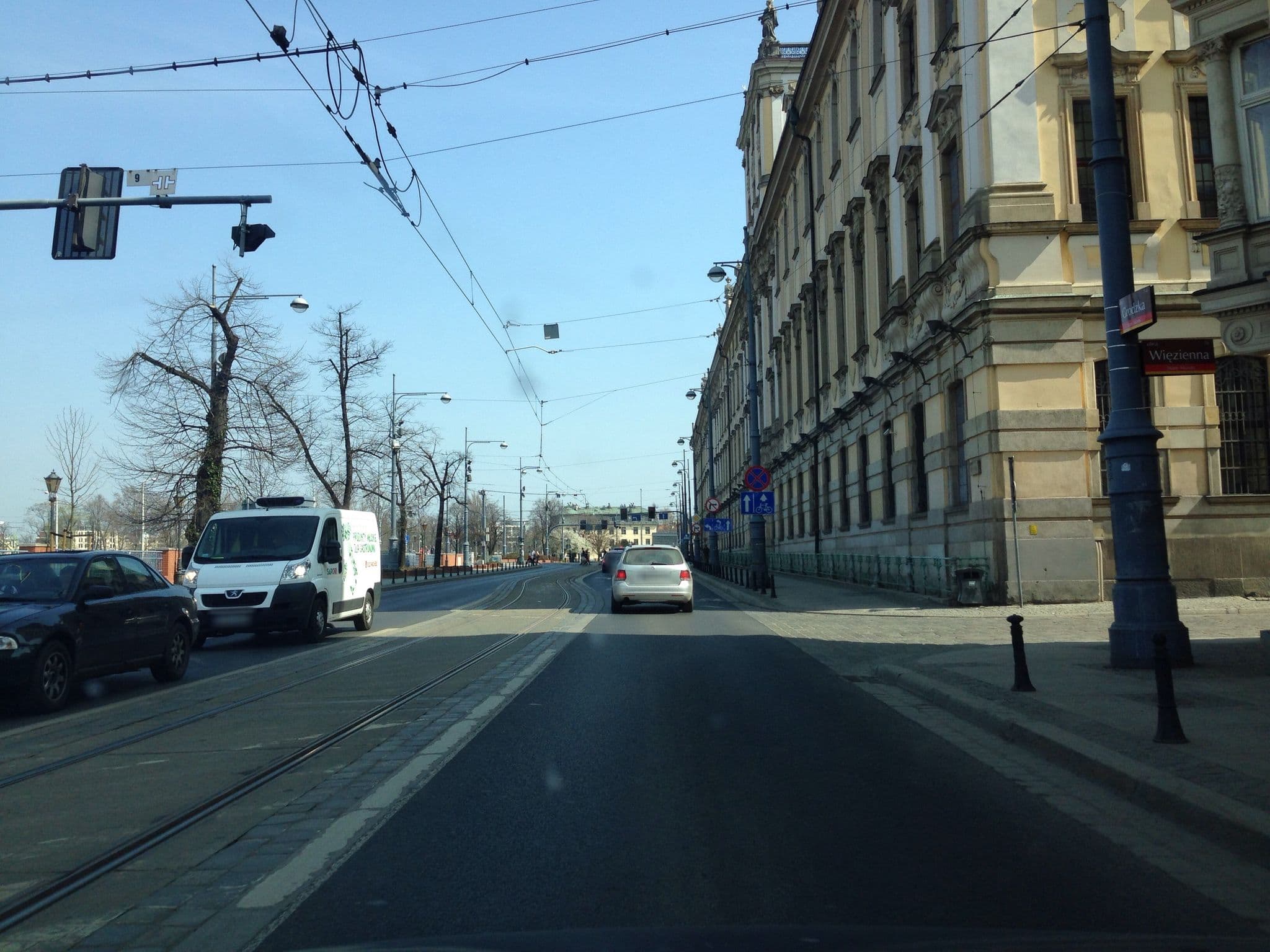 Street view near Zaulek, Stare Miasto — © fundacja_geolife (CC BY-SA · Mapillary)