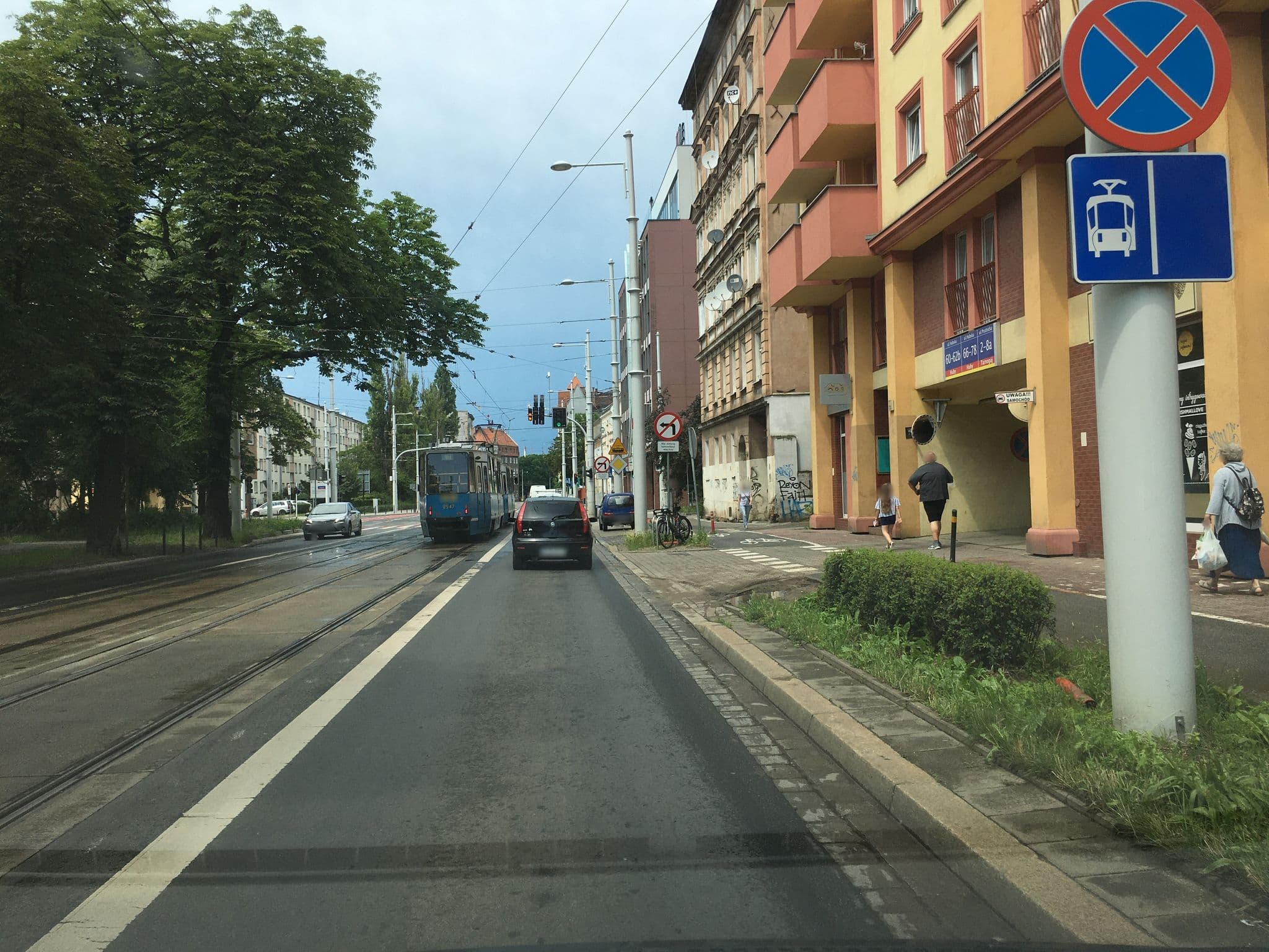 Street view near SpaceRebels, Huby — © misiekwr (CC BY-SA · Mapillary)