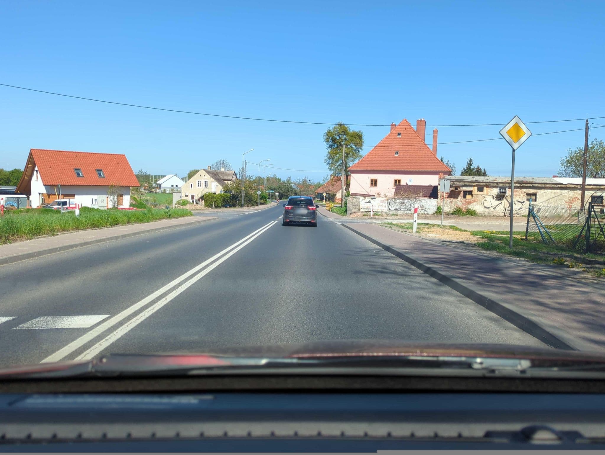 Street view near Noclegi Pokoje Gościnne Sylwia Balczun, Trzebnica — © ashokaking (CC BY-SA · Mapillary)