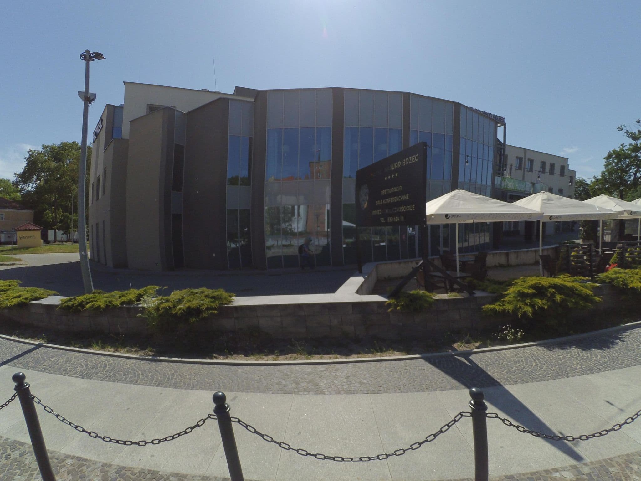 Street view near Hotel Browar Brzeg, Brzeg — © wegavision (CC BY-SA · Mapillary)