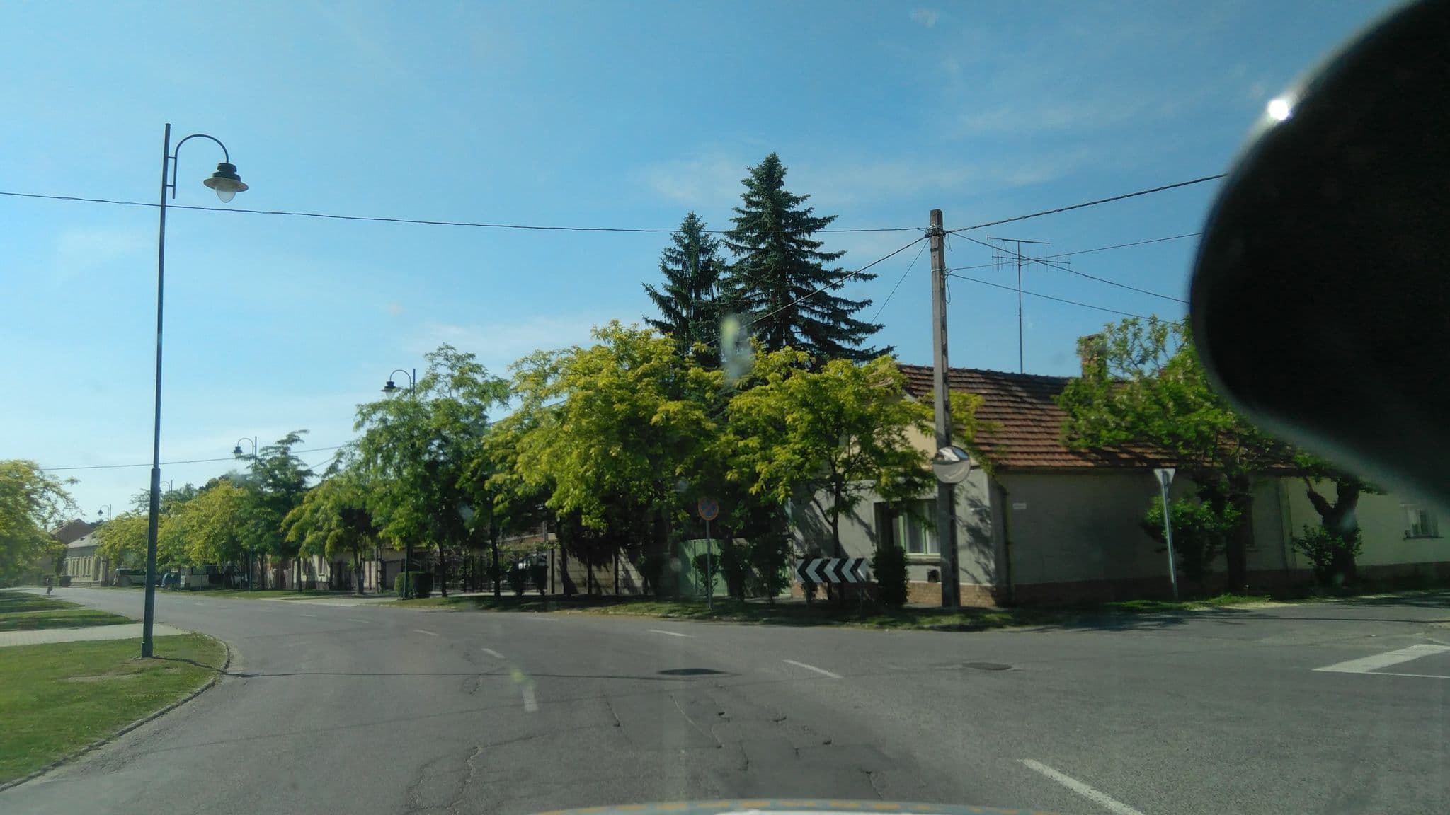 Street view near Sziget Apartman, Gyula — © pppetra (CC BY-SA · Mapillary)