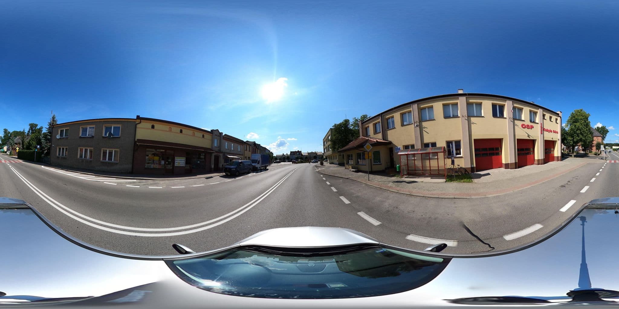 Street view near Nad Zalewem, Kobyla Góra — © artur007 (CC BY-SA · Mapillary)