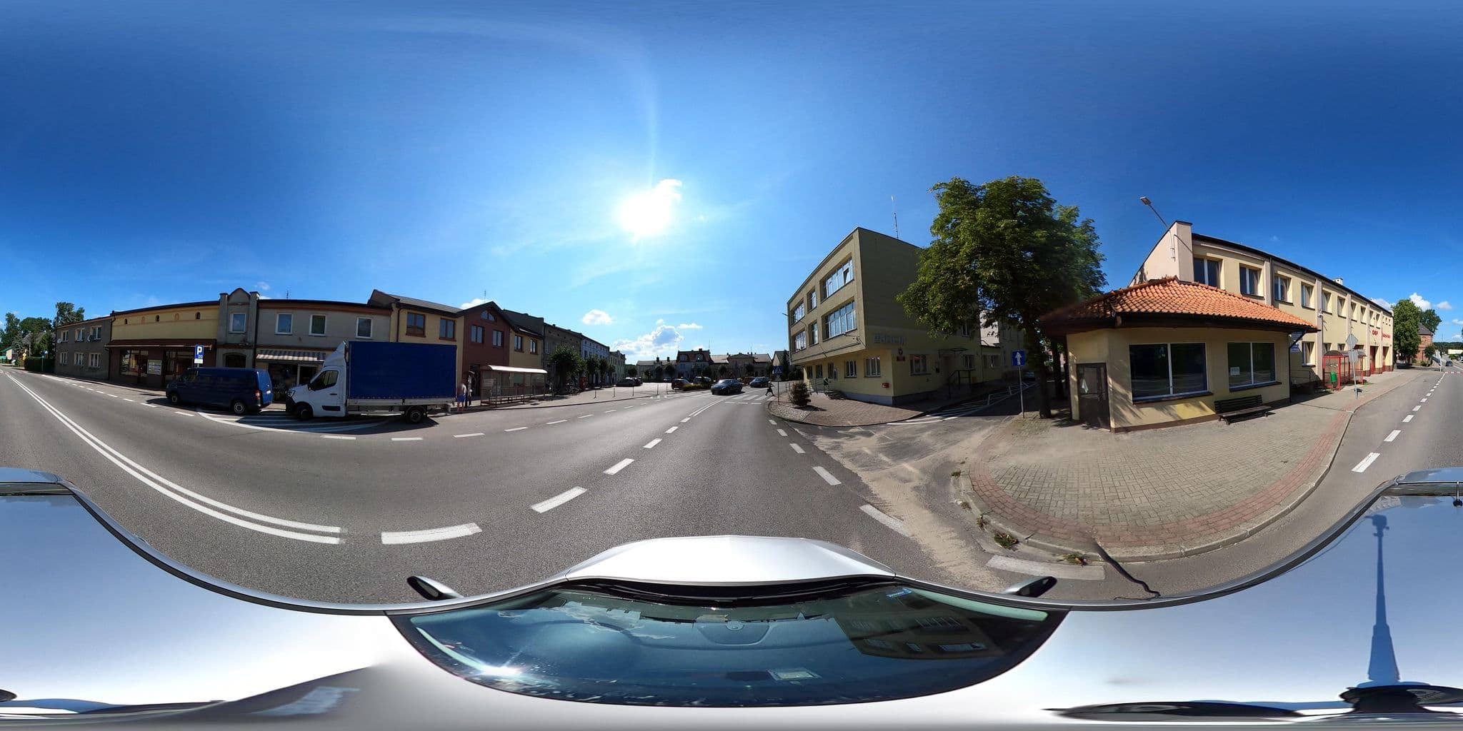 Street view near Ośrodek Szkoleniowo-Wypoczynkowy "Nad Zalewem", Kobyla Góra — © artur007 (CC BY-SA · Mapillary)