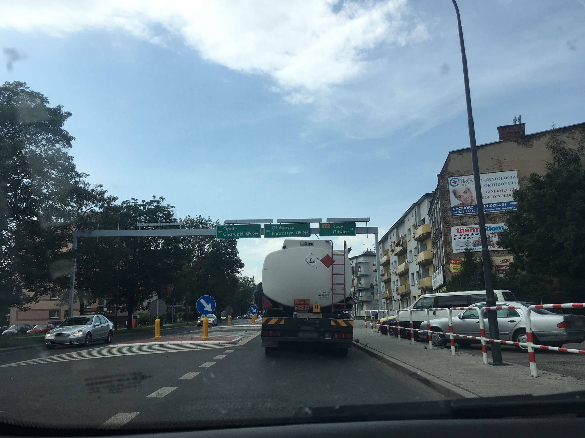 Street view near Hotel Iza Krawczyk Alicja, Racibórz — © szurek (CC BY-SA · Mapillary)