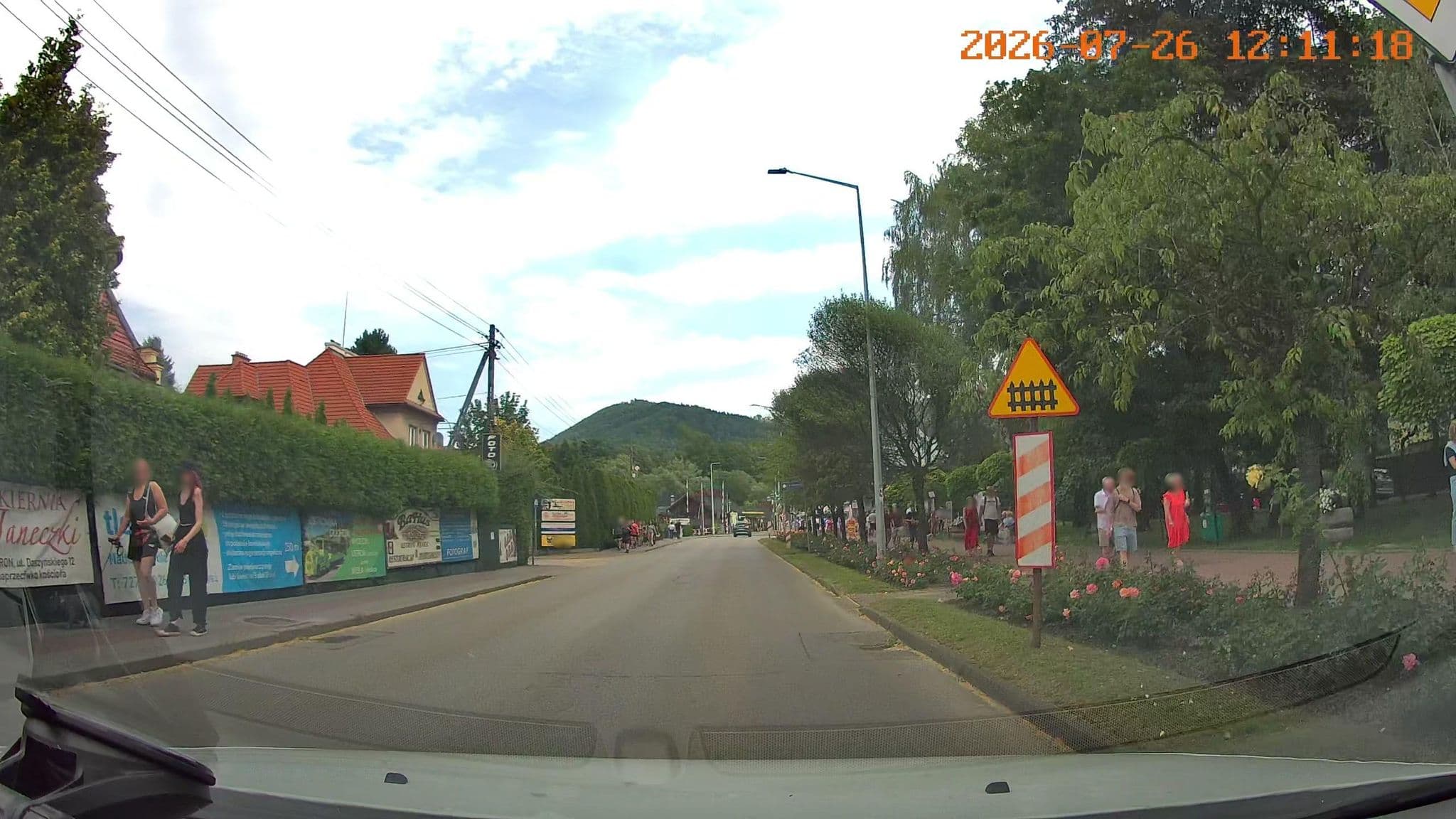 Street view near Krużołek Ewa. Wynajem pokoi gościnnych, Ustroń — © jswk (CC BY-SA · Mapillary)
