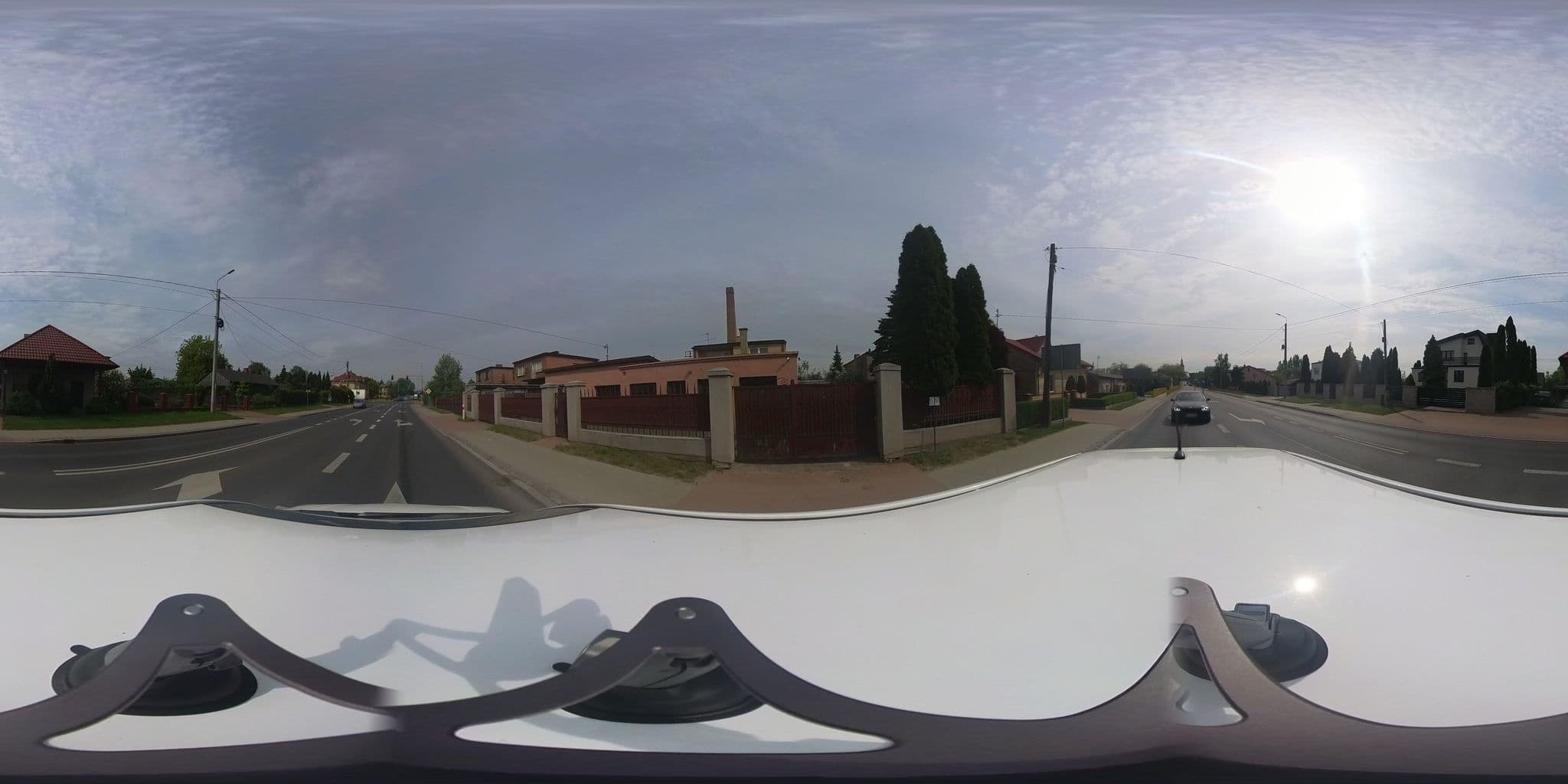 Street view near Noclegi pod Strusiem Teresa Bendykowska, Błaszki — © TomaszECSLodz (CC BY-SA · Mapillary)