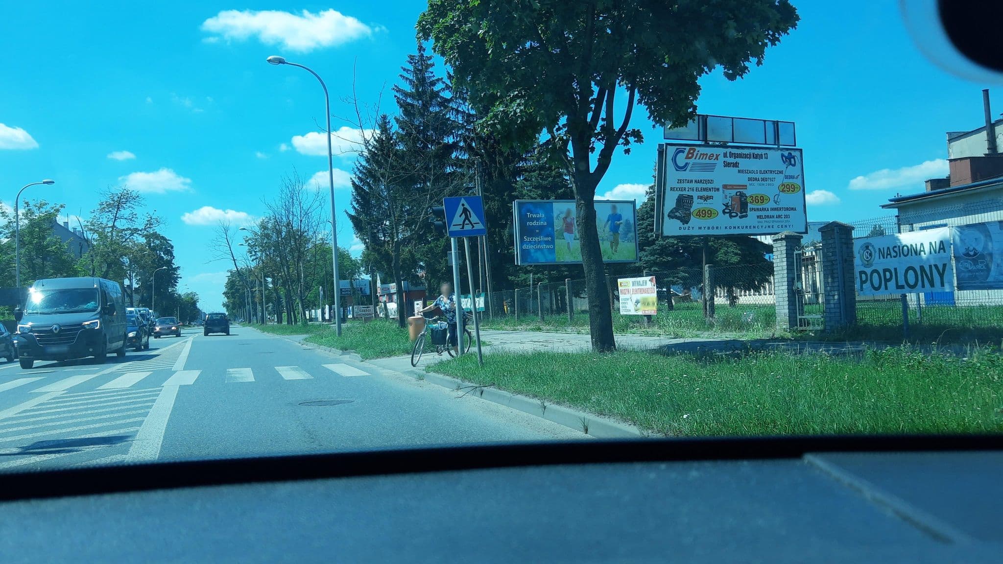 Street view near Sev-Mat S.C., Sieradz — © pescan (CC BY-SA · Mapillary)