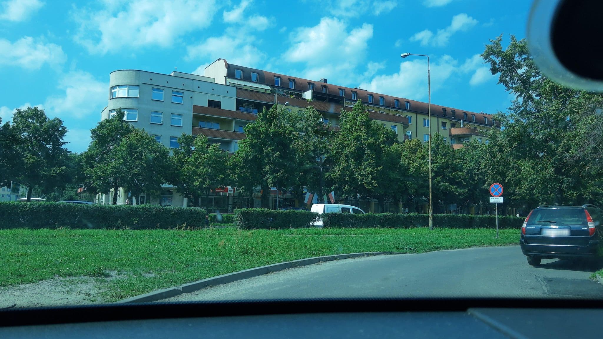 Street view near Faraon, Sieradz — © pescan (CC BY-SA · Mapillary)